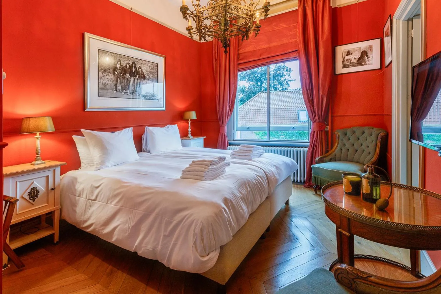 Bed in Logement aan de Vecht