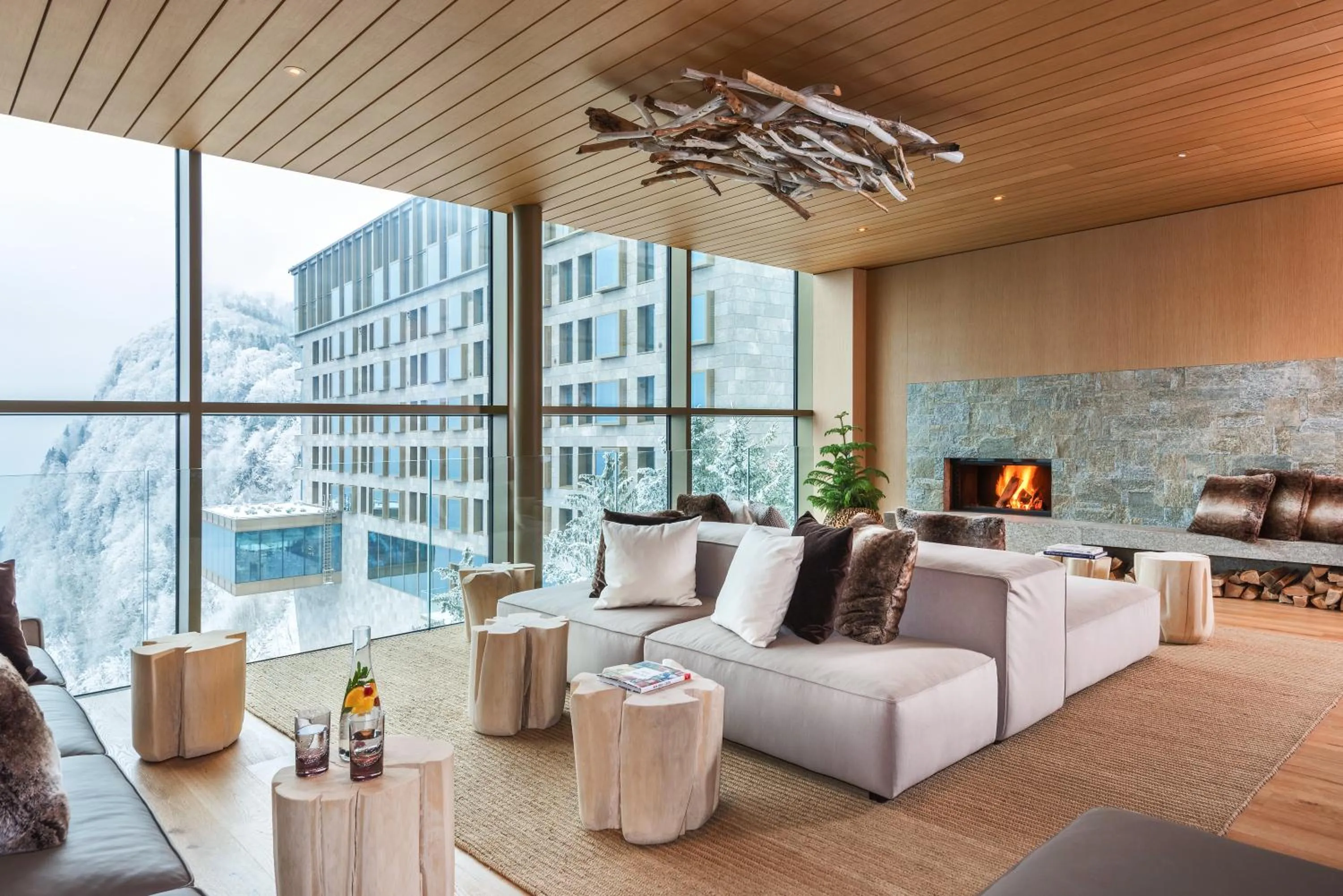 Winter in Bürgenstock Hotel & Alpine Spa