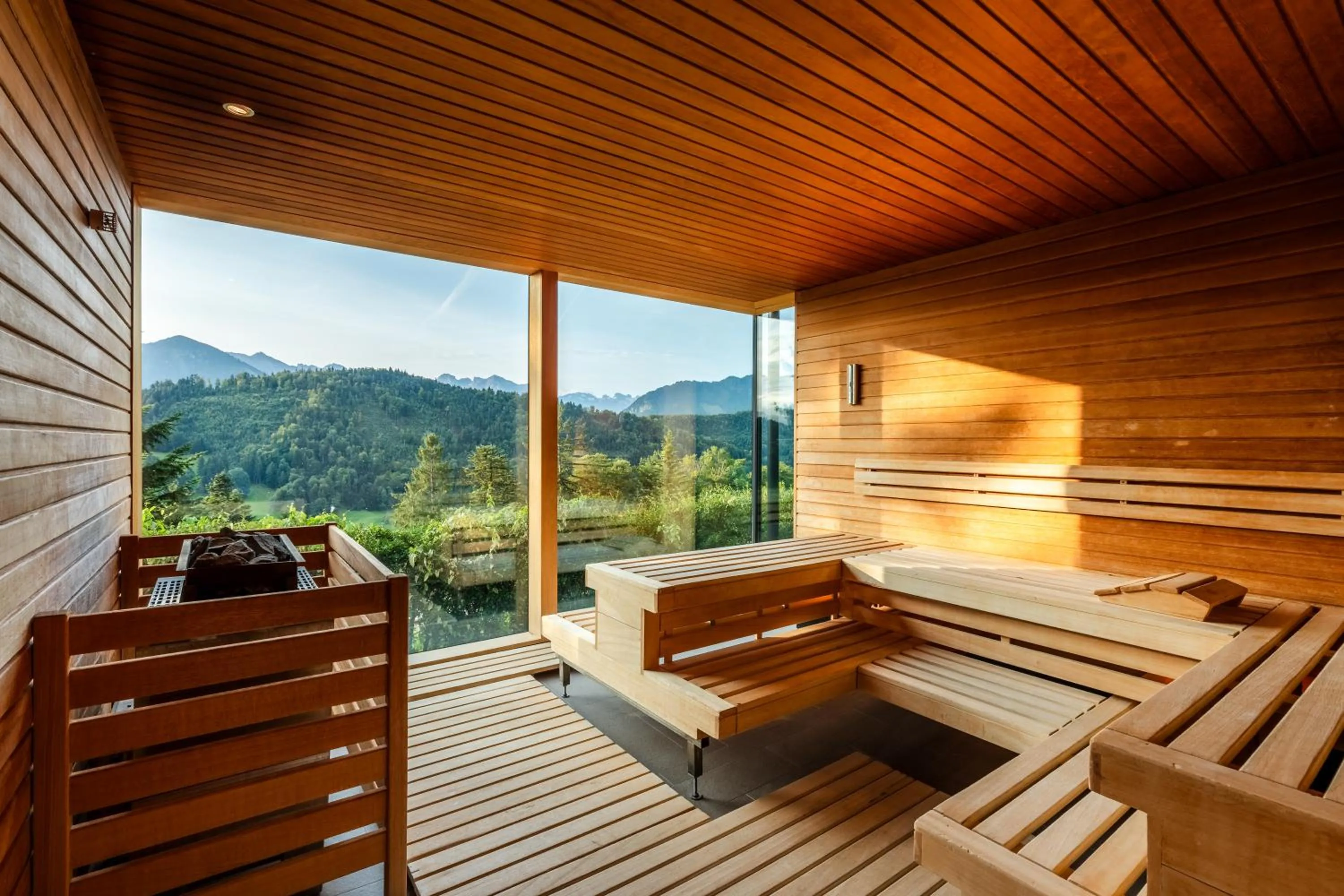 Sauna in Bürgenstock Hotel & Alpine Spa