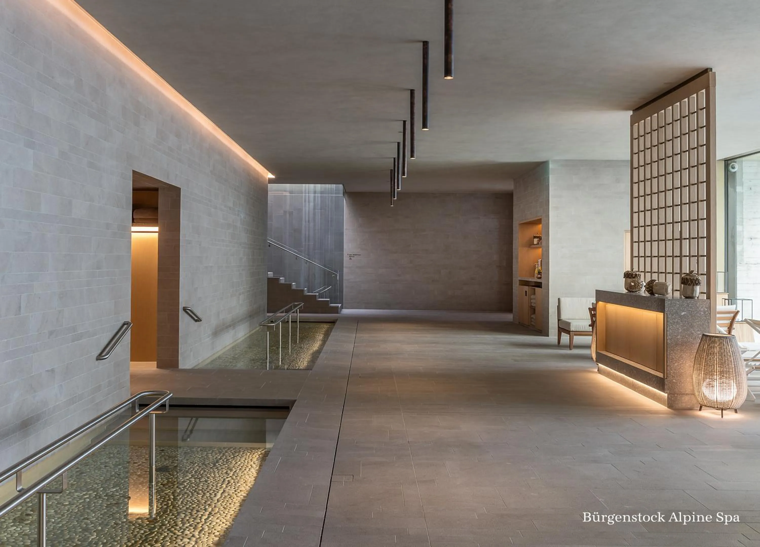 Spa and wellness centre/facilities in Bürgenstock Hotel & Alpine Spa