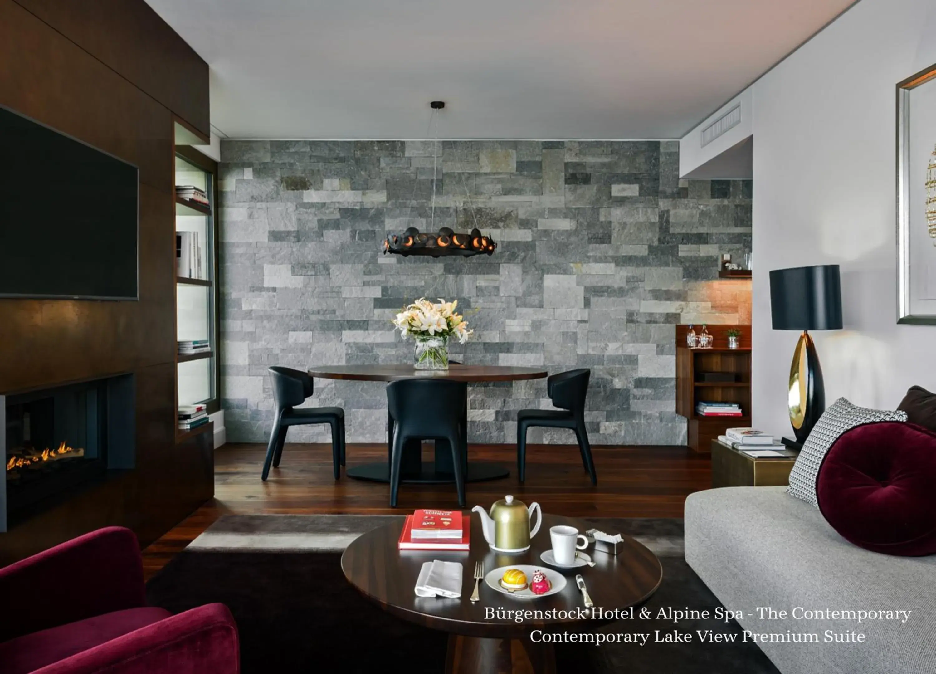 Living room in Bürgenstock Hotel & Alpine Spa Living room in Bürgenstock Hotel & Alpine Spa