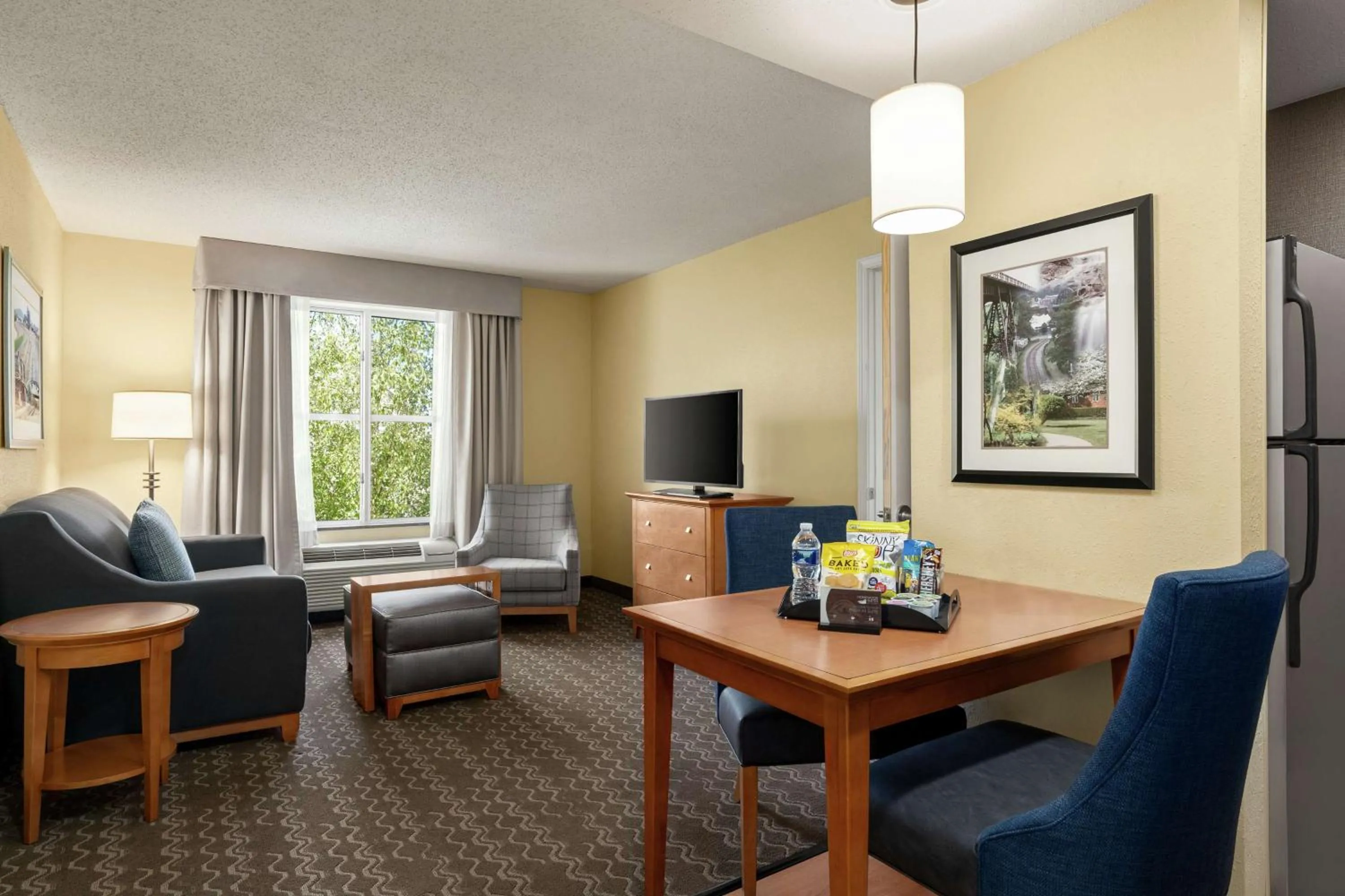 TV and multimedia in Homewood Suites by Hilton Allentown-Bethlehem Airport