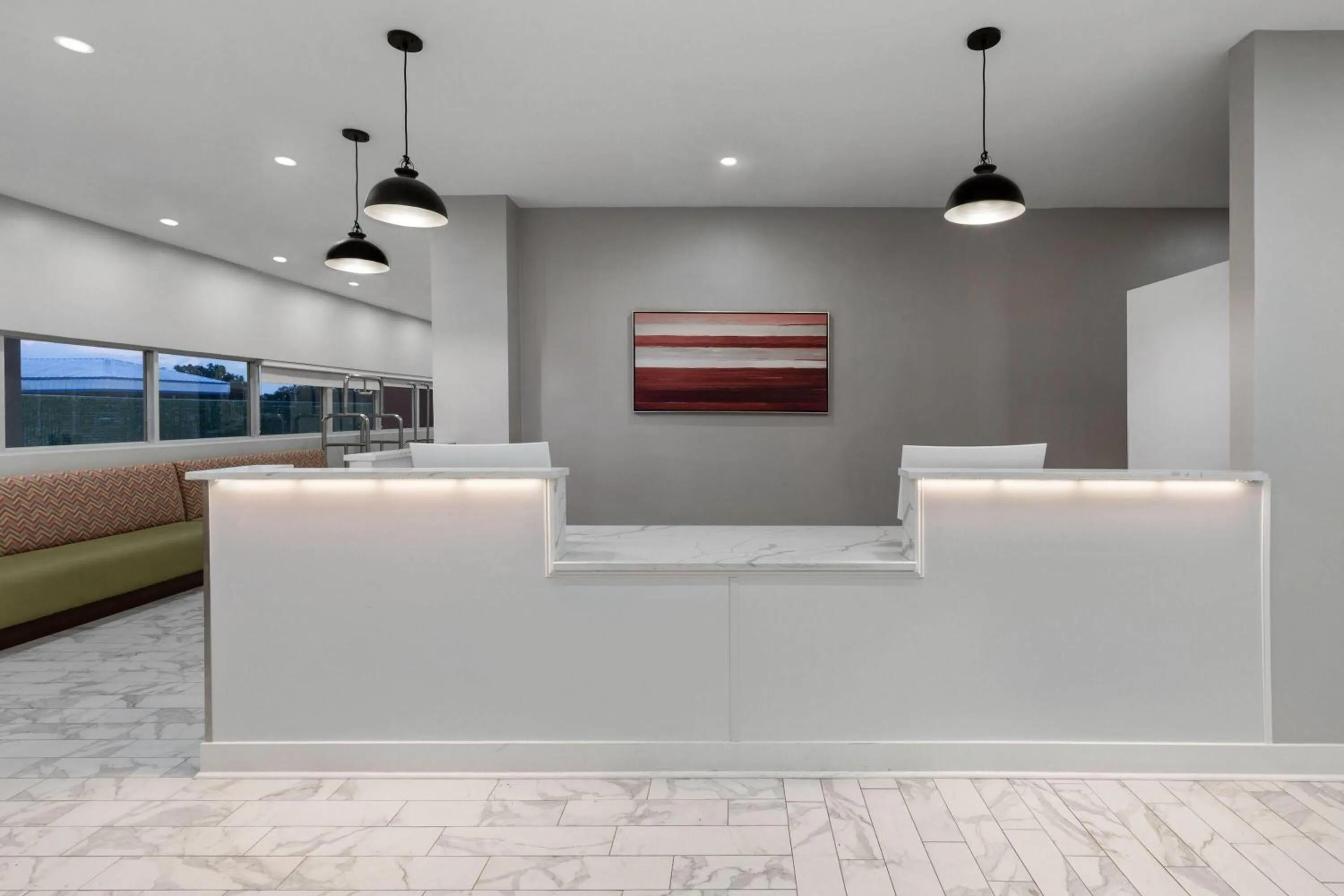 Lobby or reception in Ramada by Wyndham Kenner New Orleans Airport South