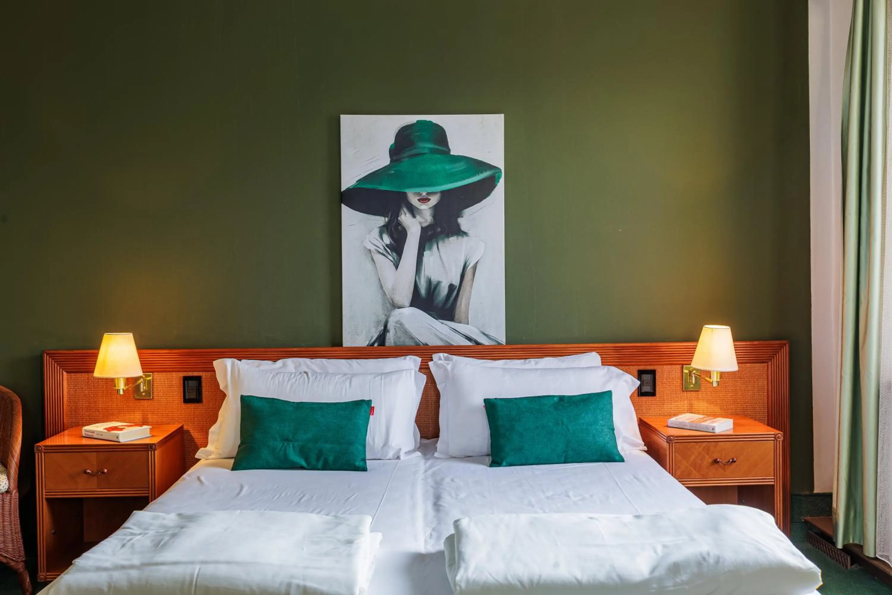 Bed in Hotel alla Grotta