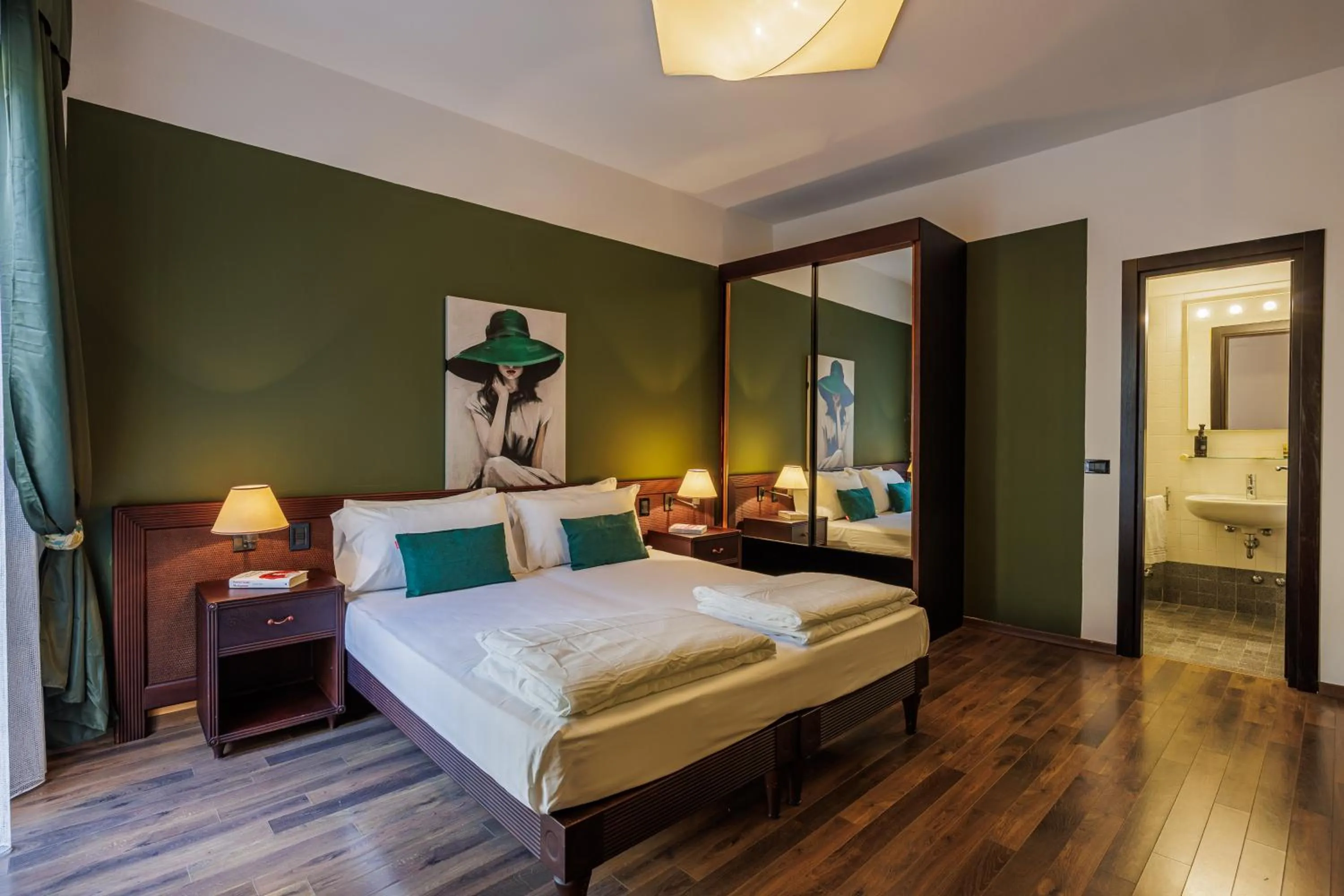 Bed in Hotel alla Grotta