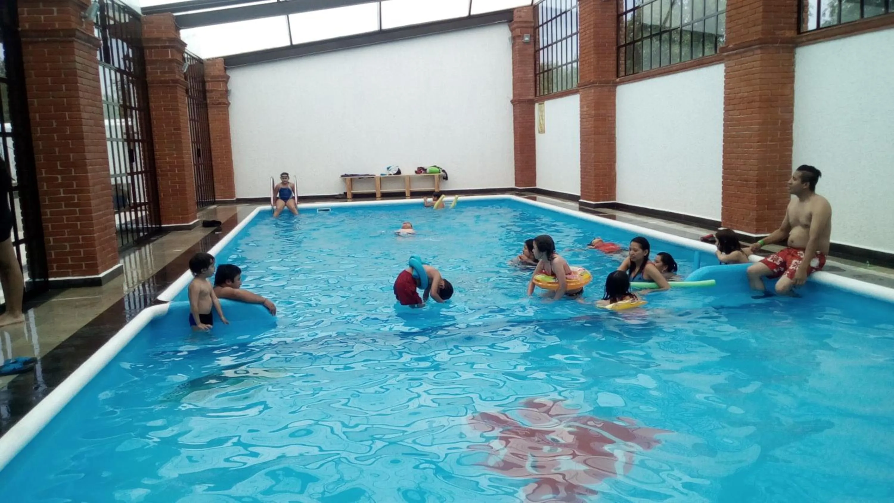 Swimming pool in Hotel Real Campestre Tepetoci