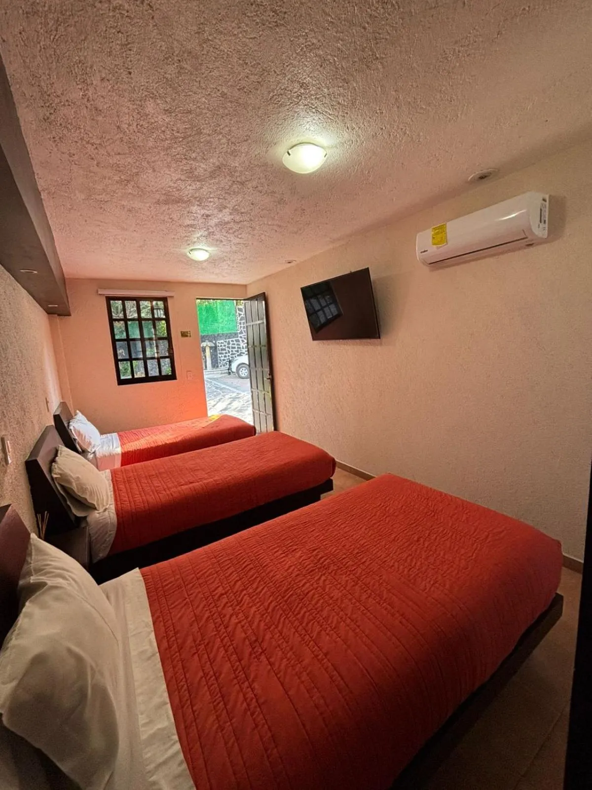 Bed in Hotel Real Campestre Tepetoci