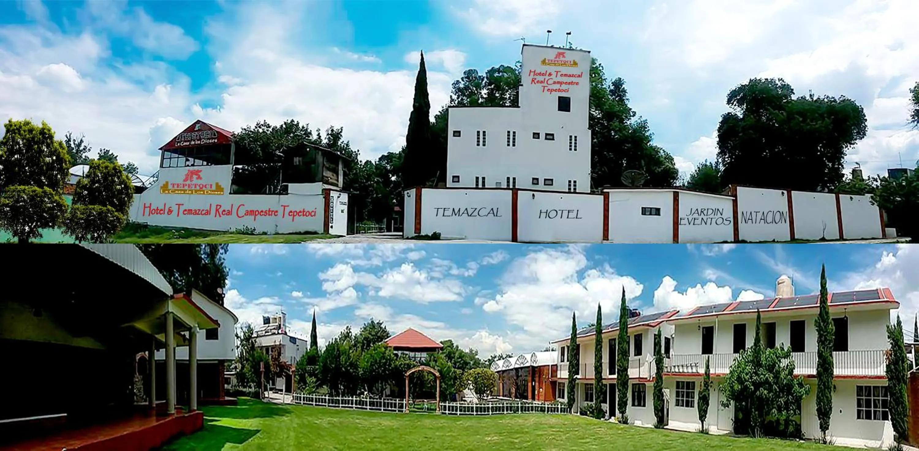 Property building in Hotel Real Campestre Tepetoci