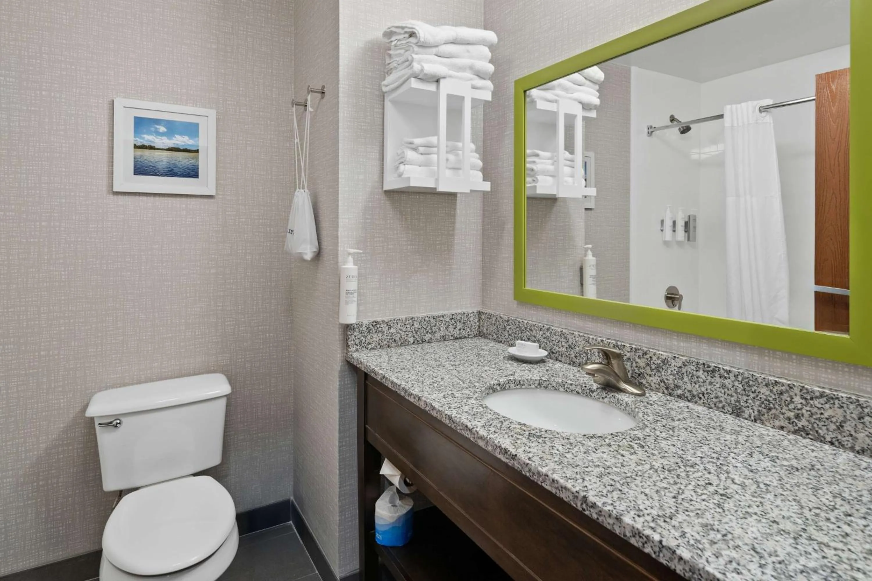 Bathroom in Hampton Inn Franklin