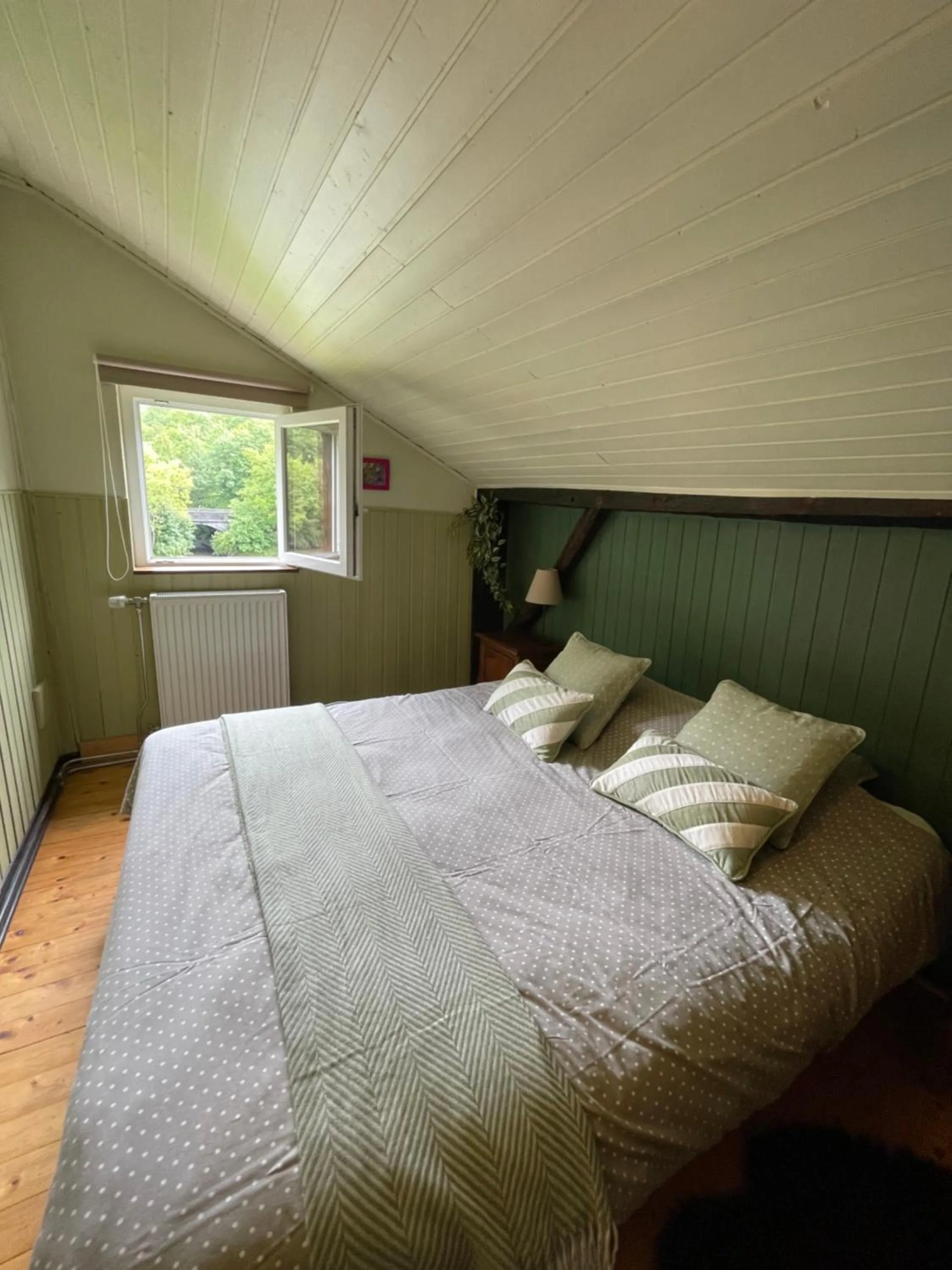 Bed in Gîte la Semois à Mouzaive Vresse sur Semois