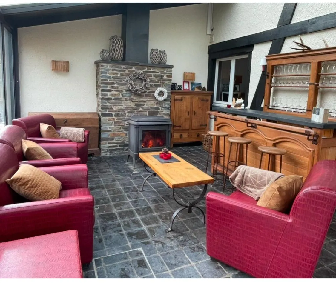 Lounge or bar in Gîte la Semois à Mouzaive Vresse sur Semois