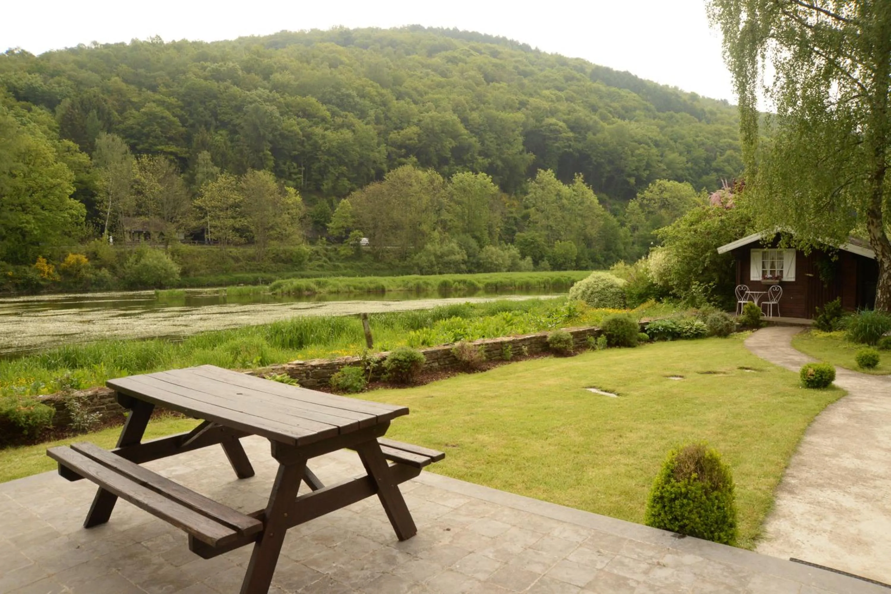 Garden in Gîte la Semois à Mouzaive Vresse sur Semois