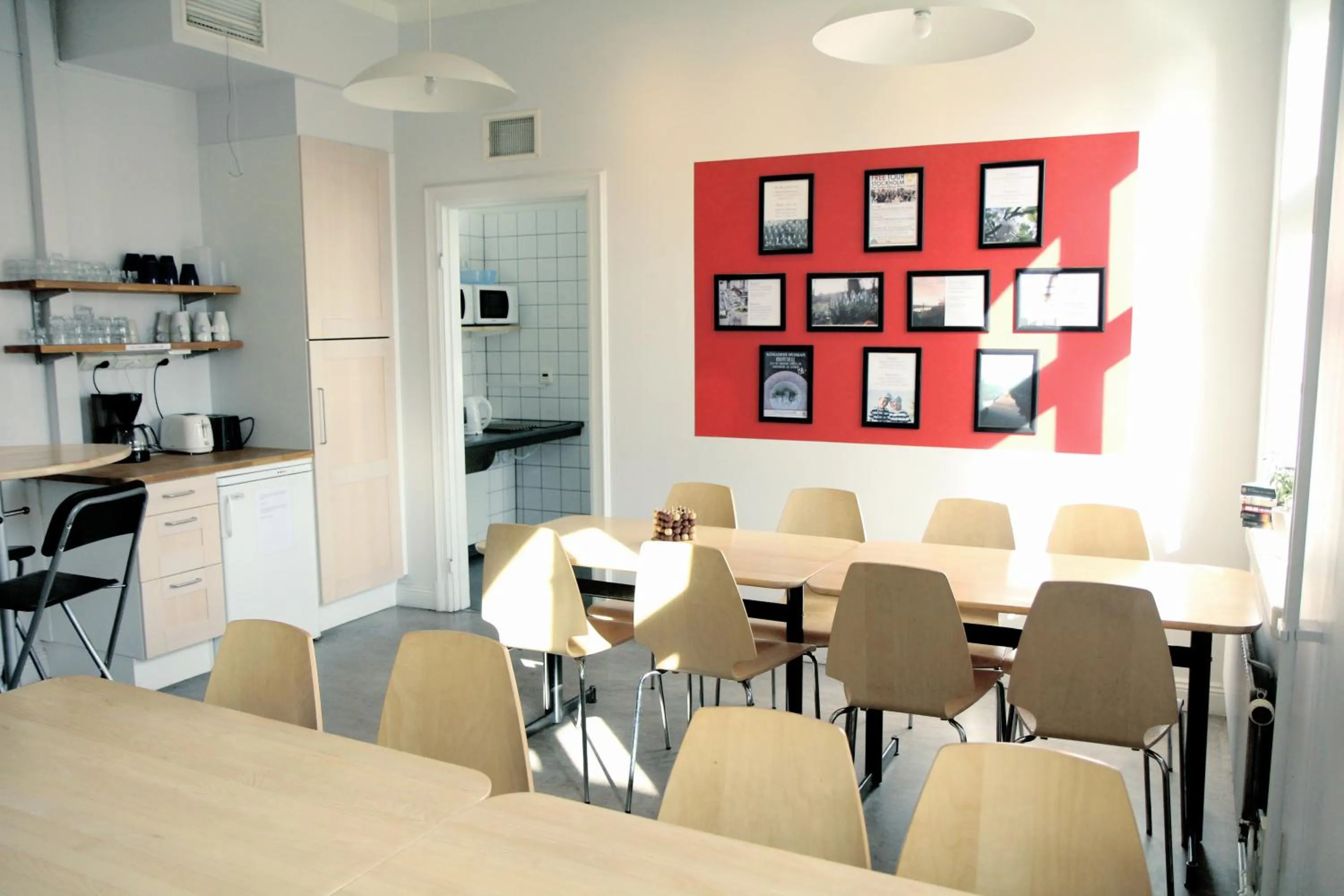 Kitchen or kitchenette in Långholmen Hotell