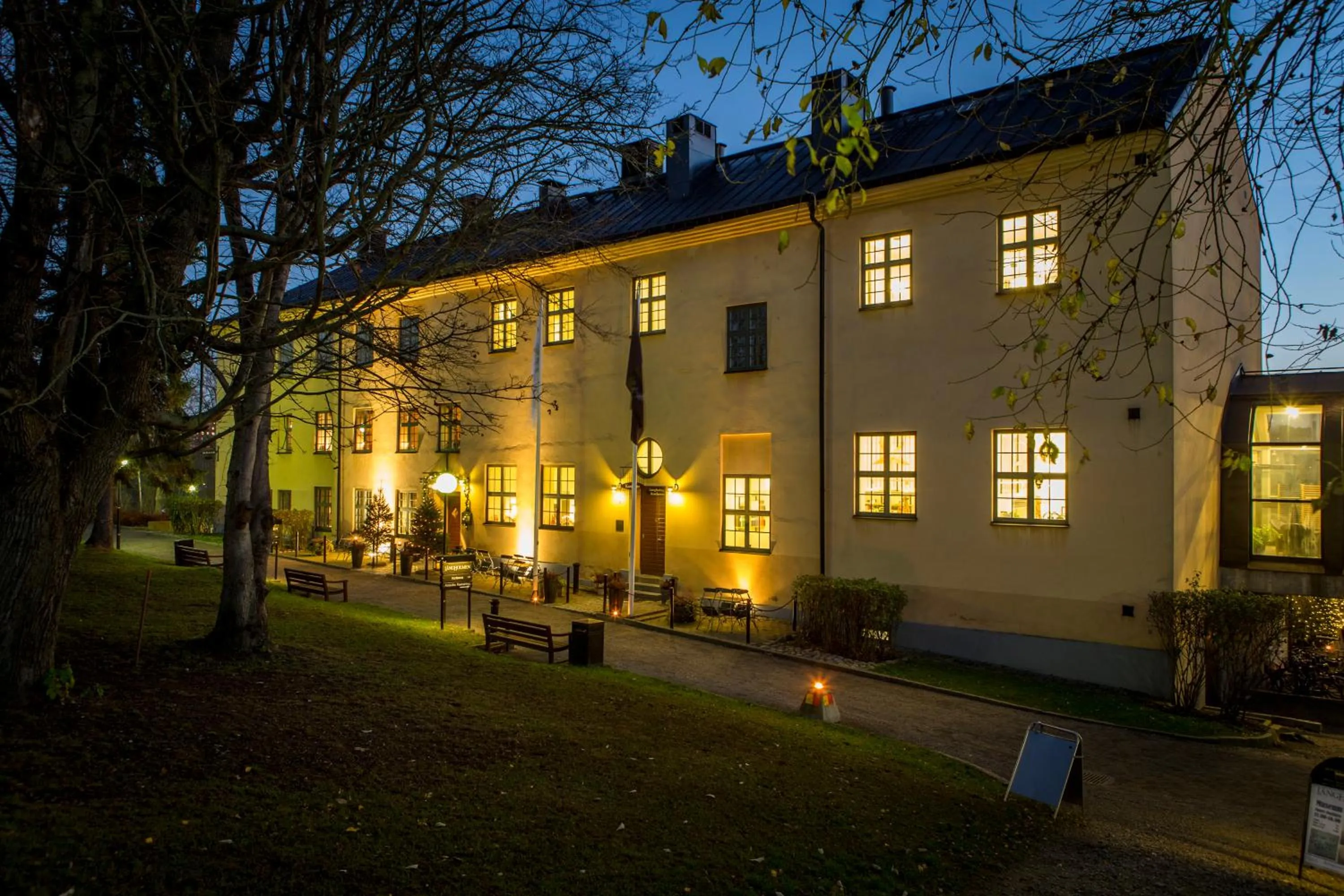 Facade/entrance in Långholmen Hotell