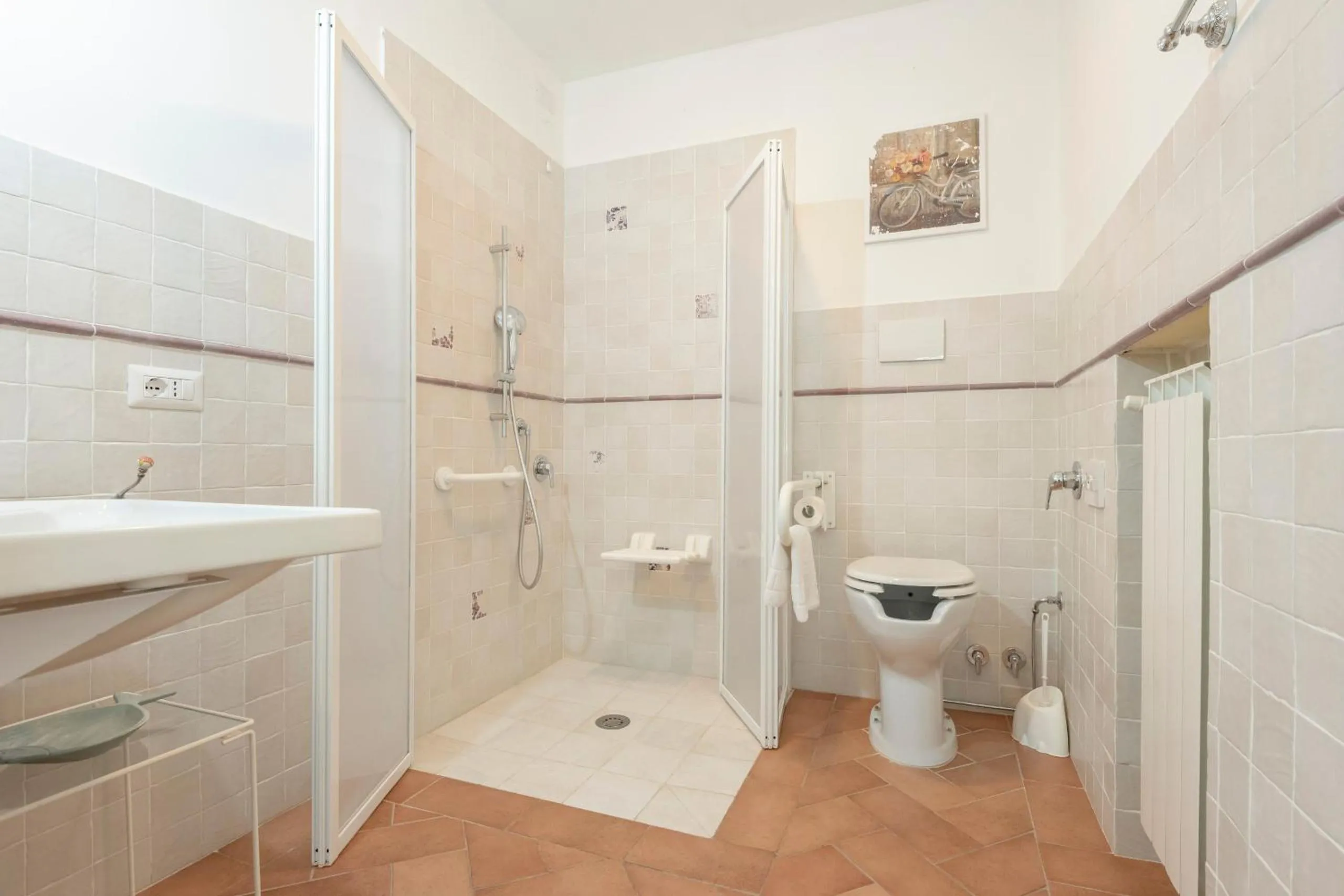 Bathroom in Fattoria Pian Di Rocca