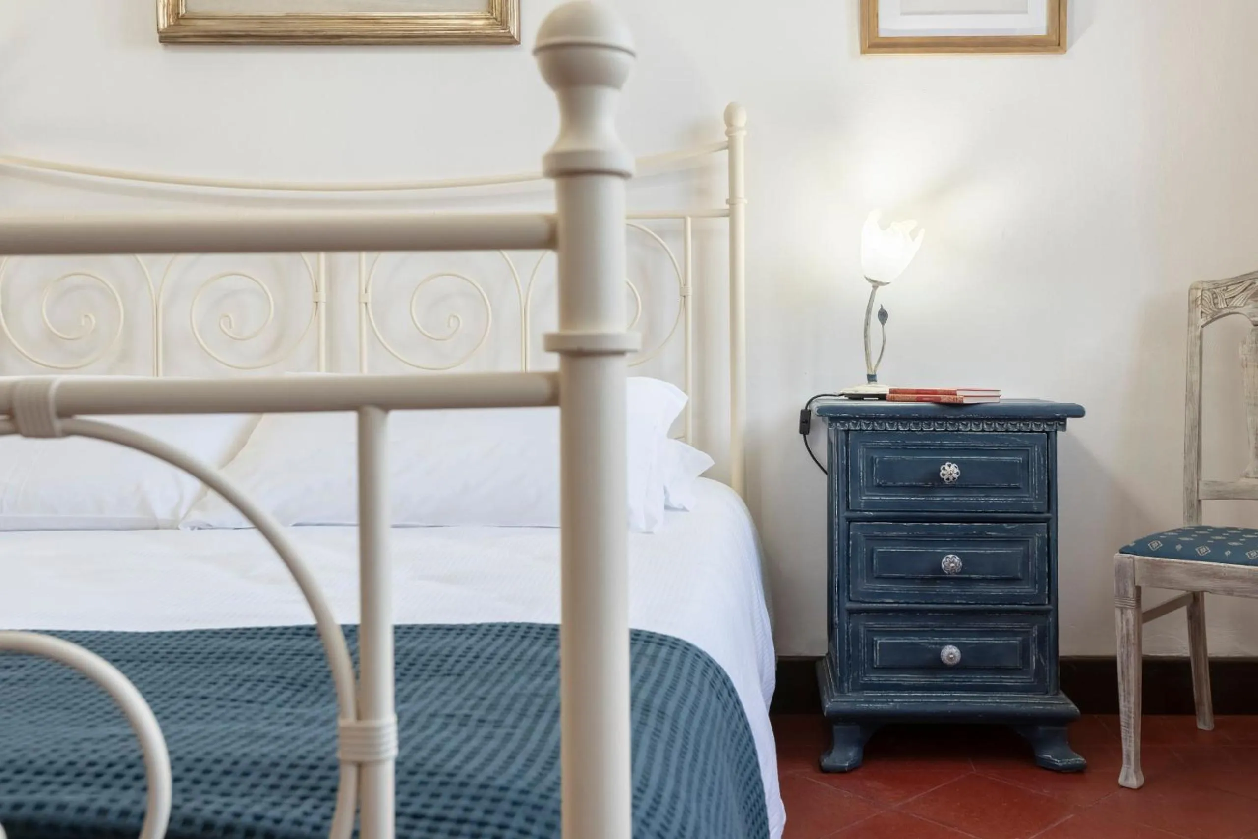 Decorative detail, Bed in Fattoria Pian Di Rocca