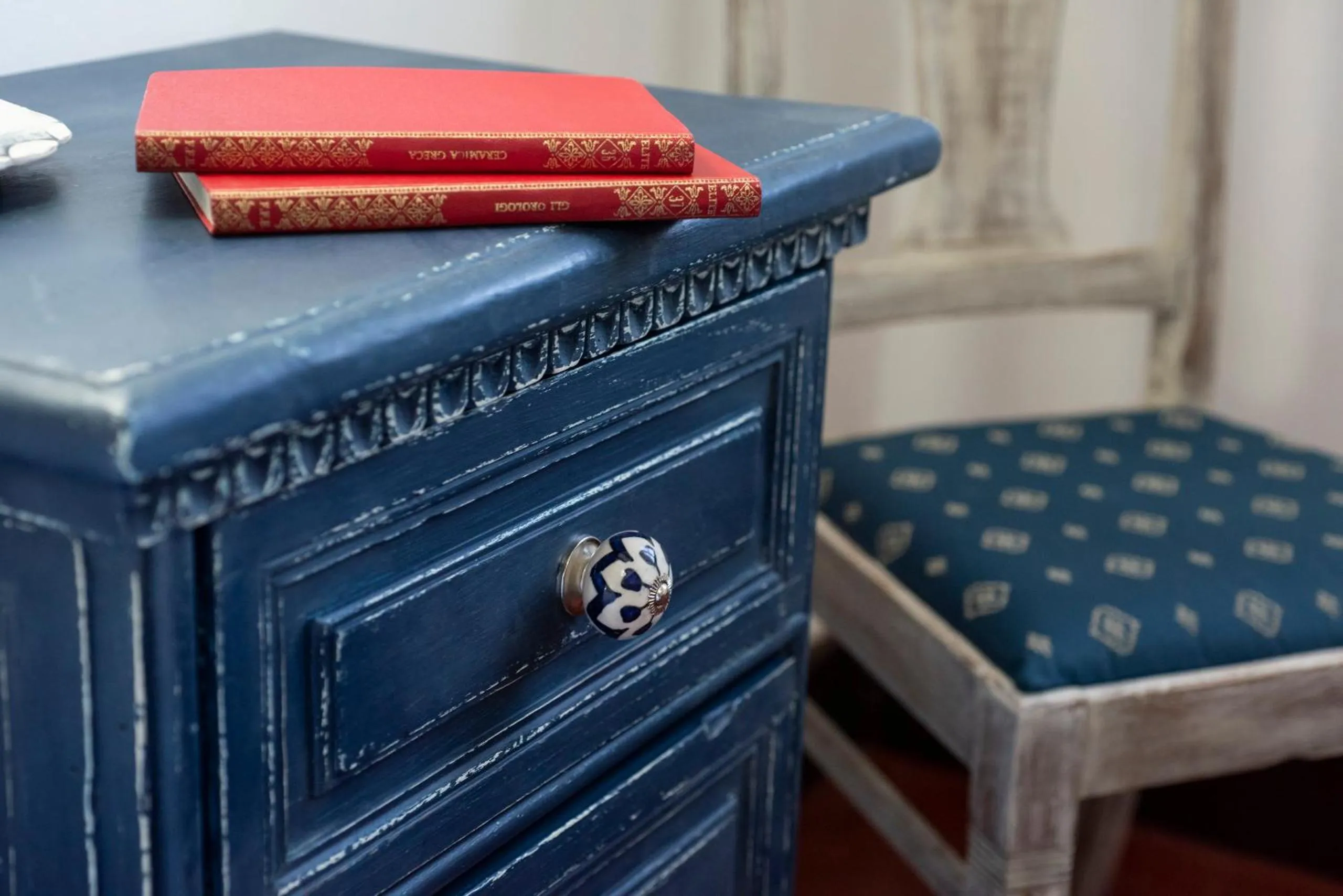 Decorative detail, Bed in Fattoria Pian Di Rocca
