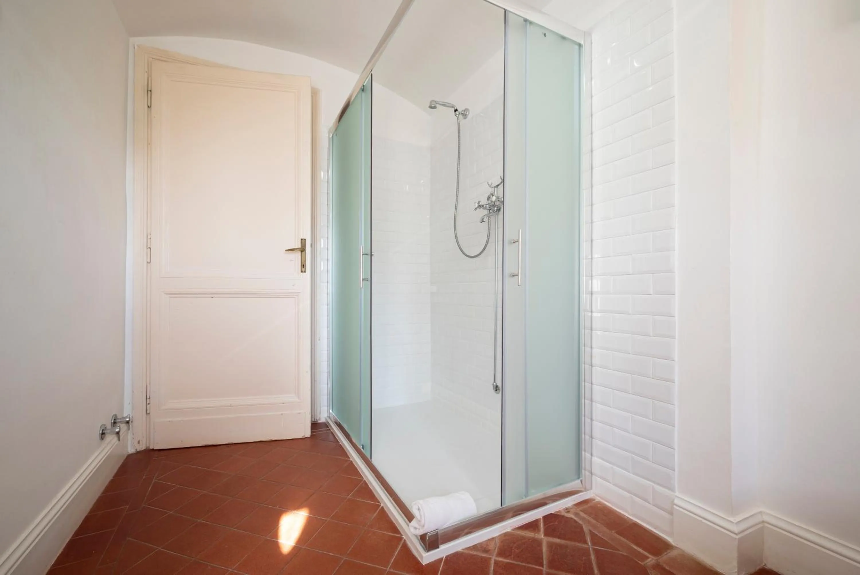 Shower in Fattoria Pian Di Rocca