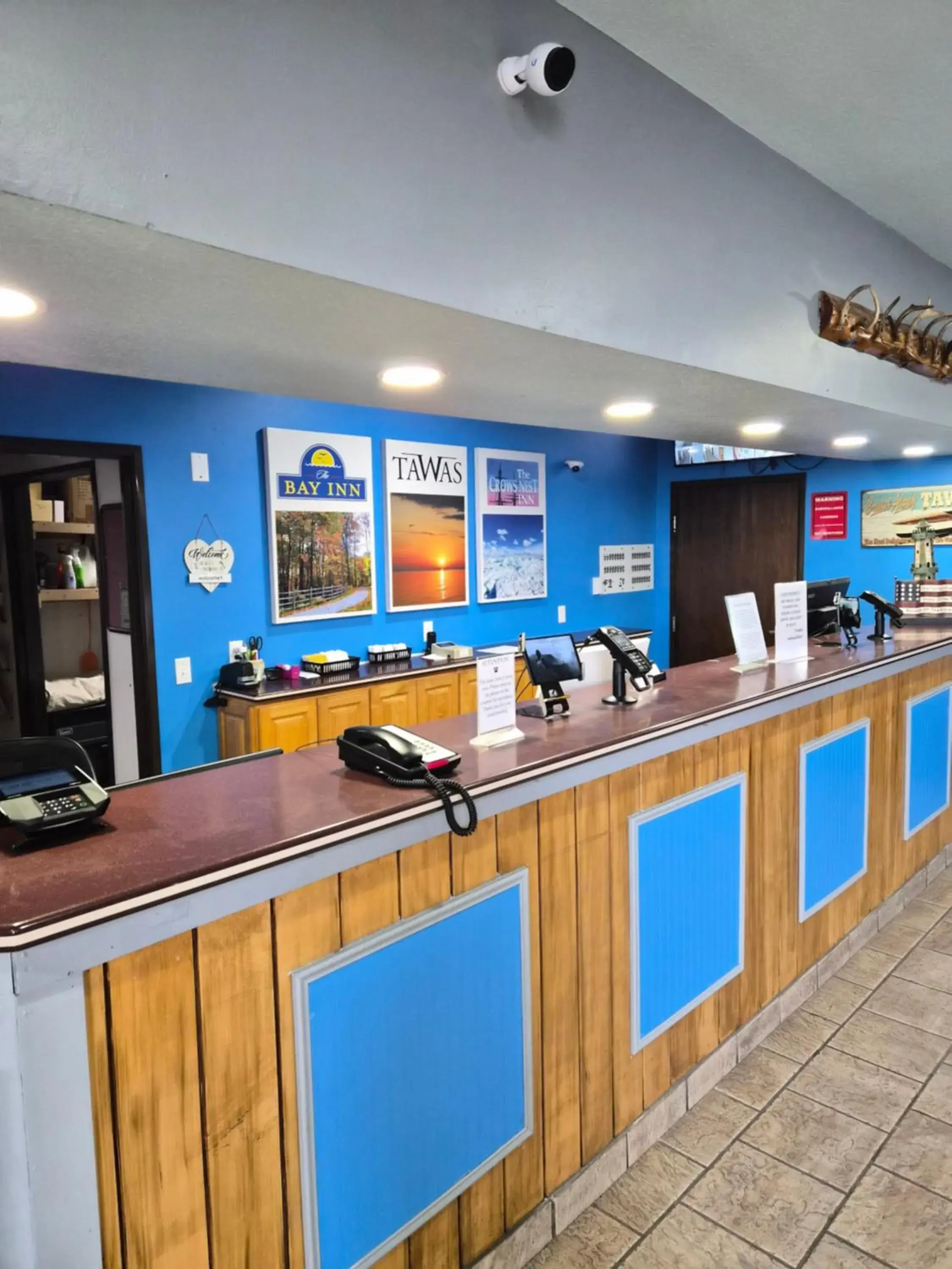 Lobby or reception in Bay Inn Lobby or reception in Bay Inn