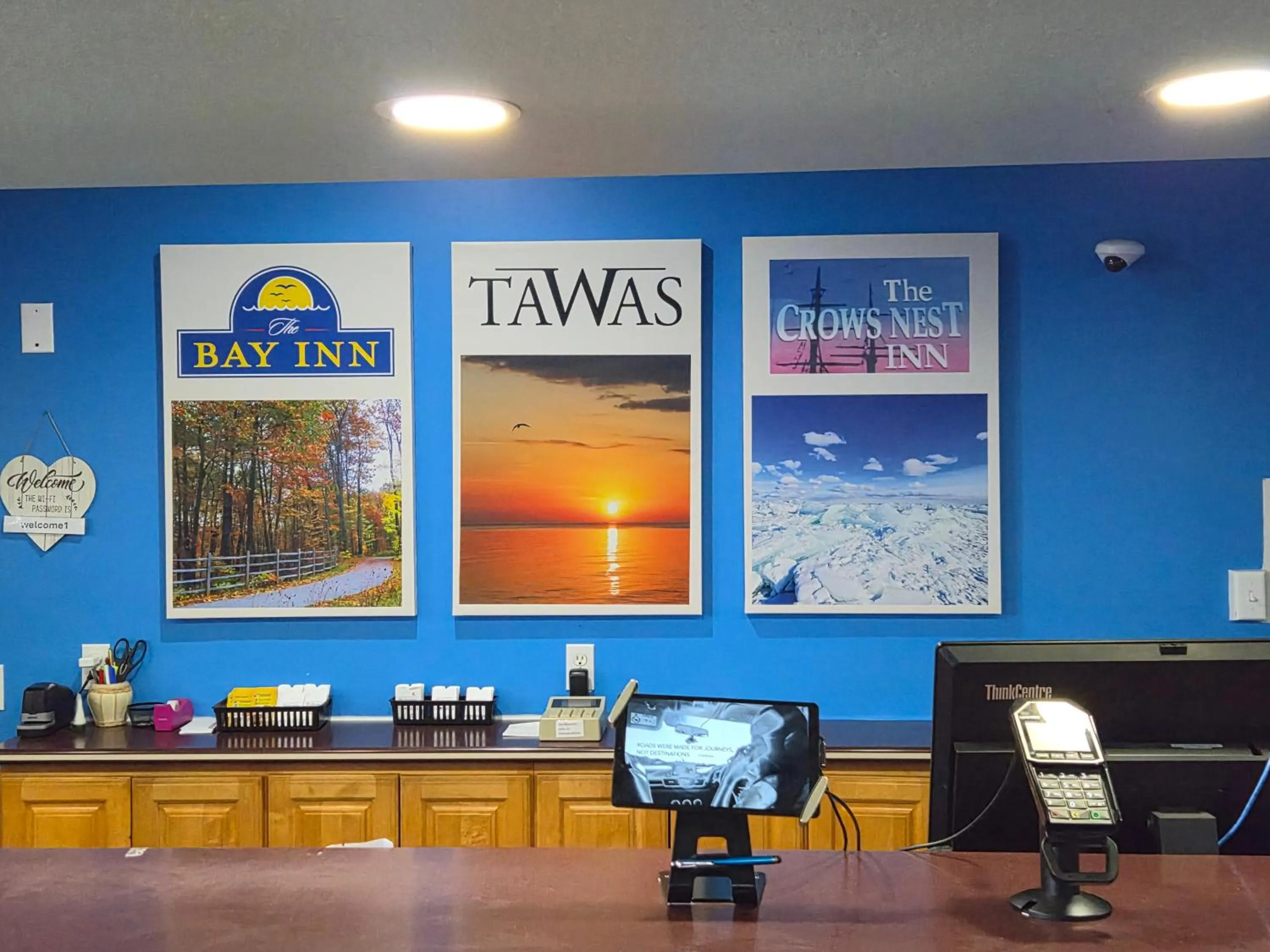 Lobby or reception in Bay Inn