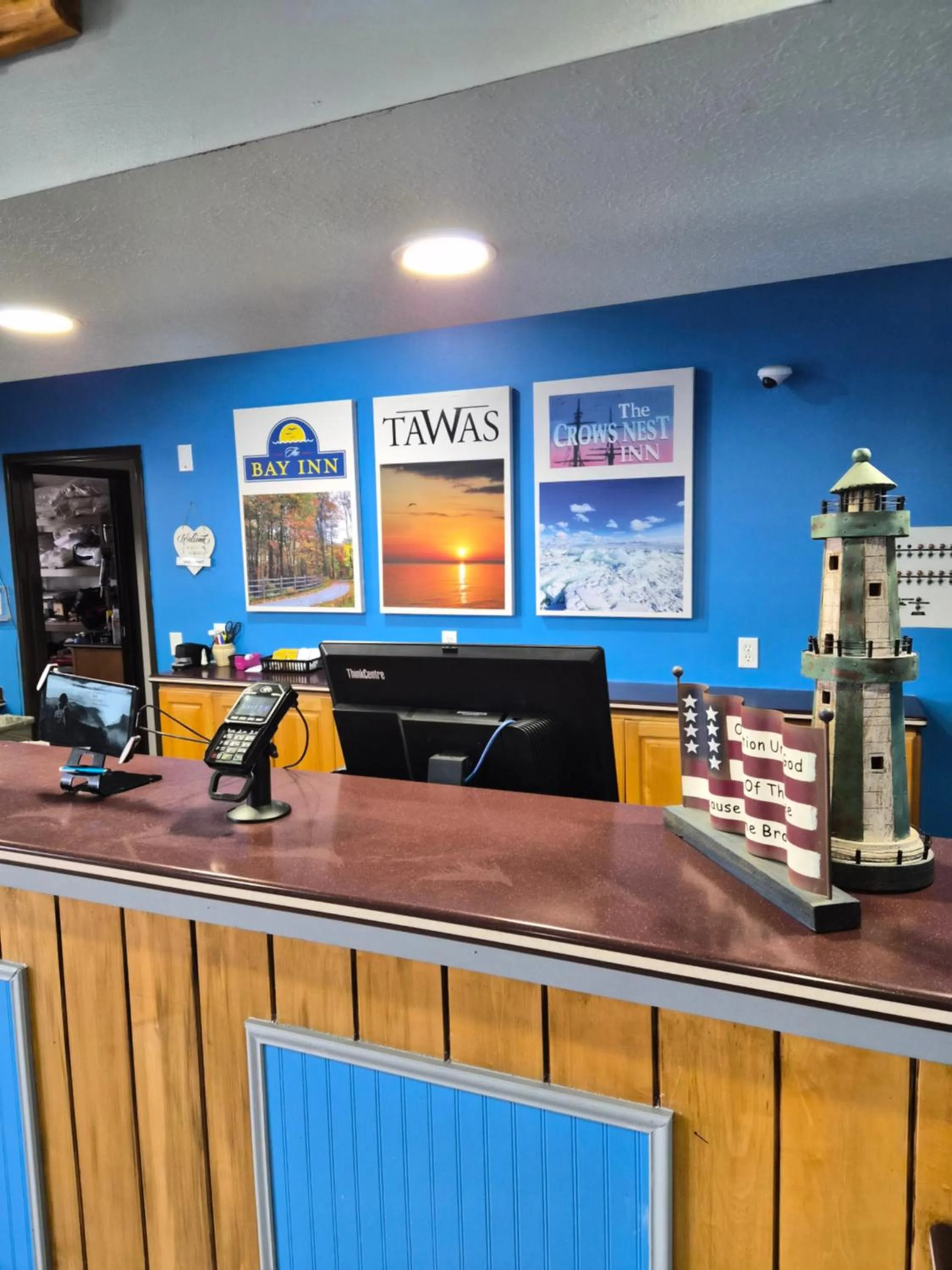 Lobby or reception in Bay Inn