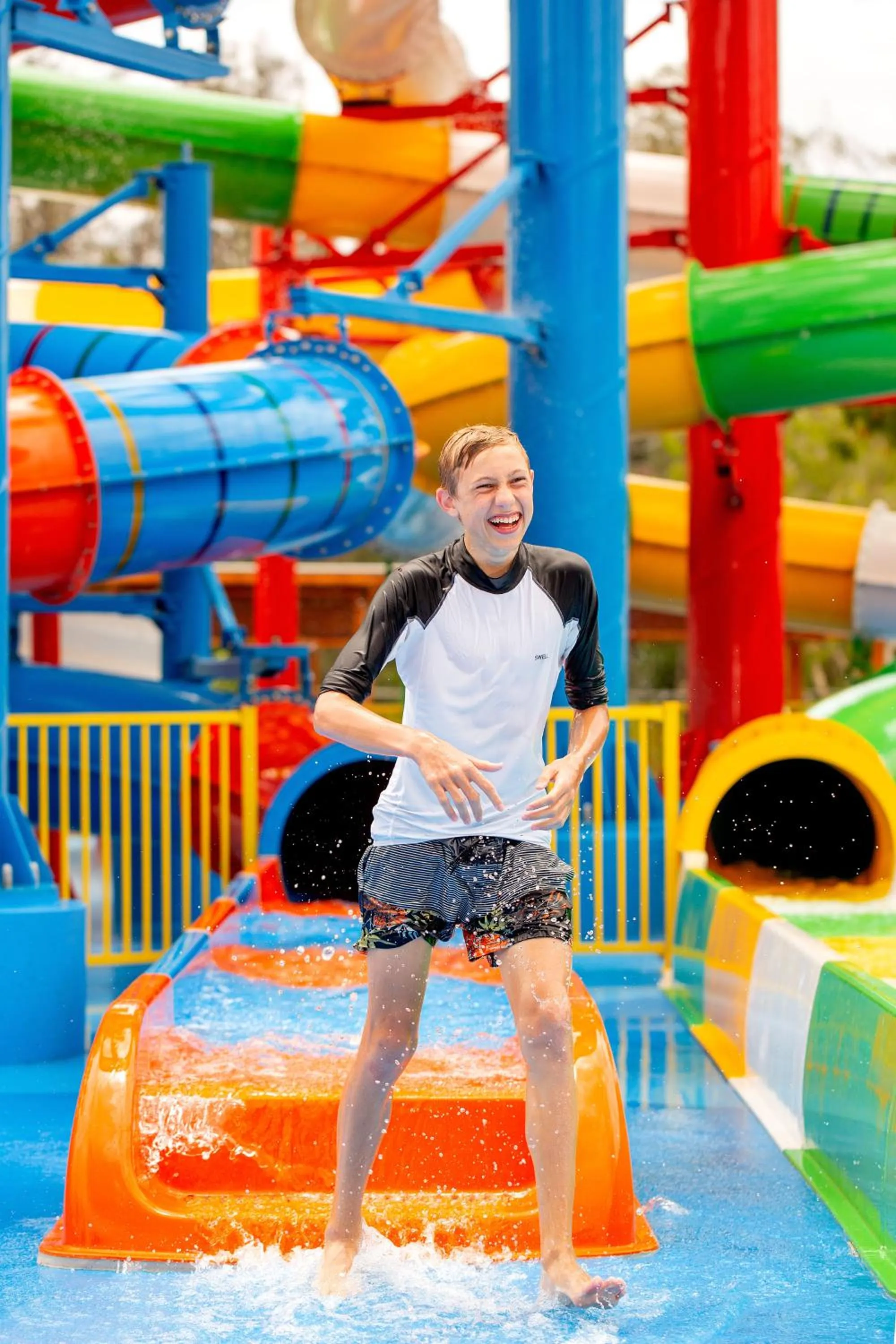 Aqua park in BIG4 Gold Coast Holiday Park