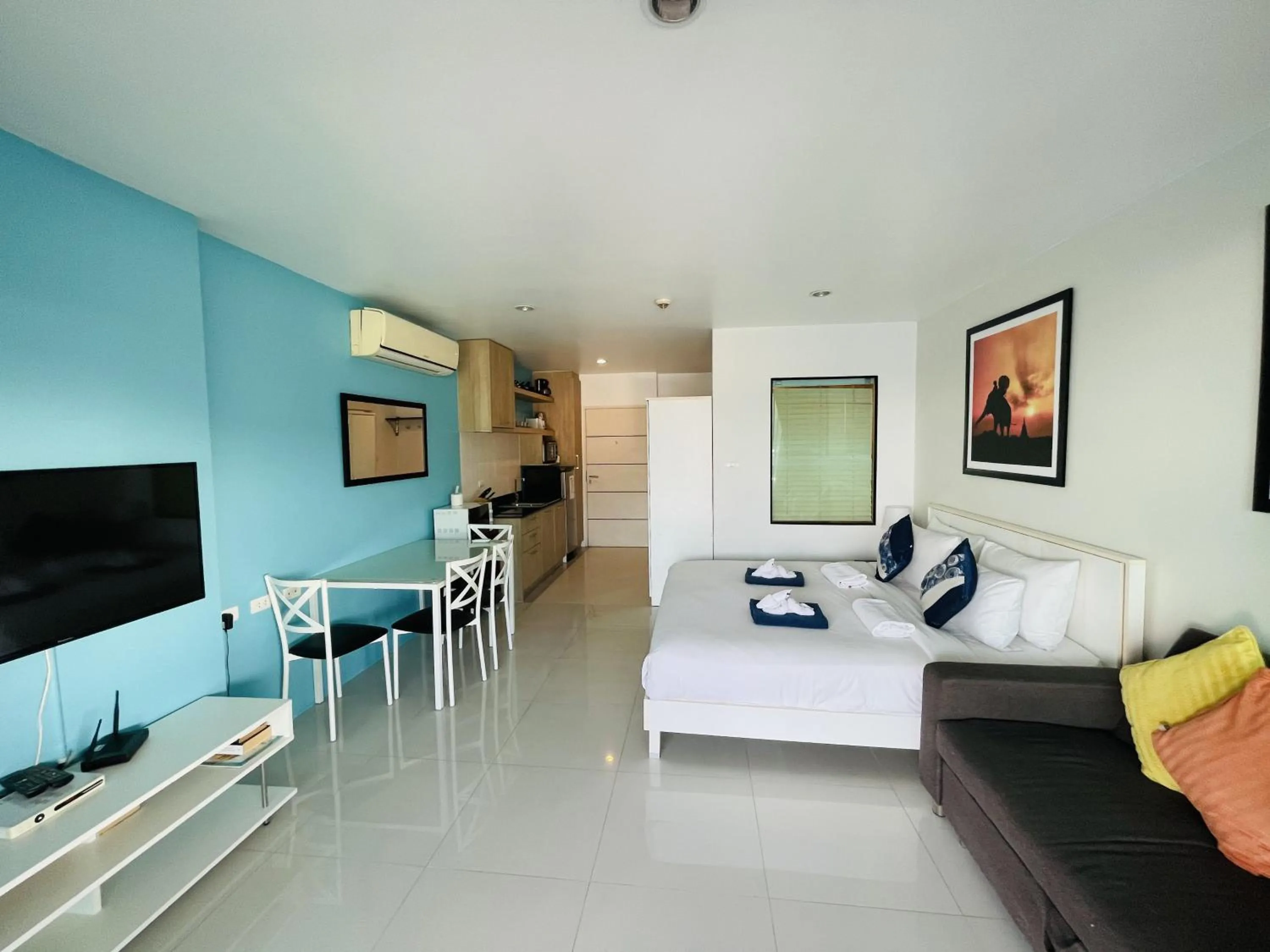 Bed in Apartments at The Bliss Condo by Lofty