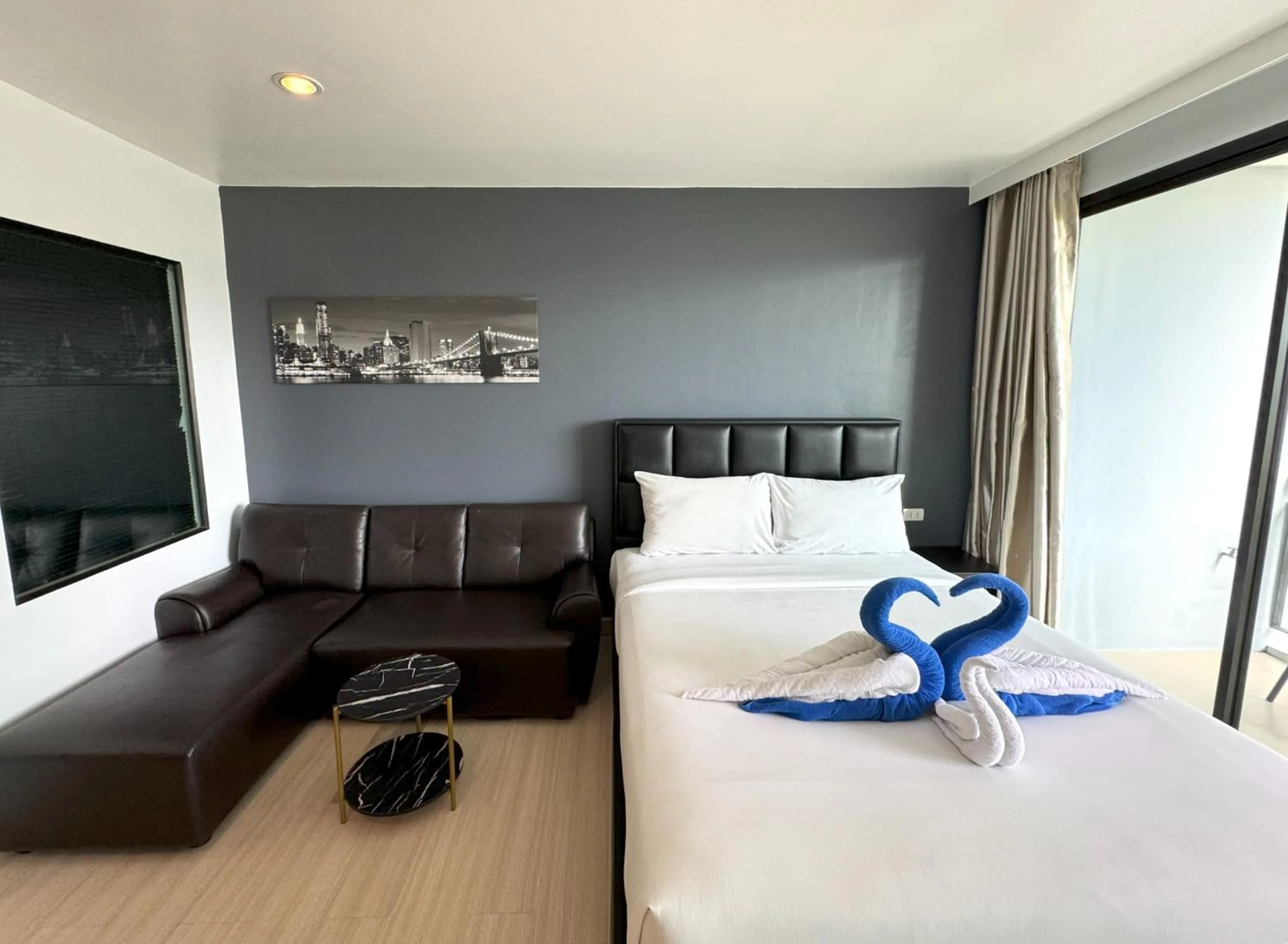 Bed in Apartments at The Bliss Condo by Lofty