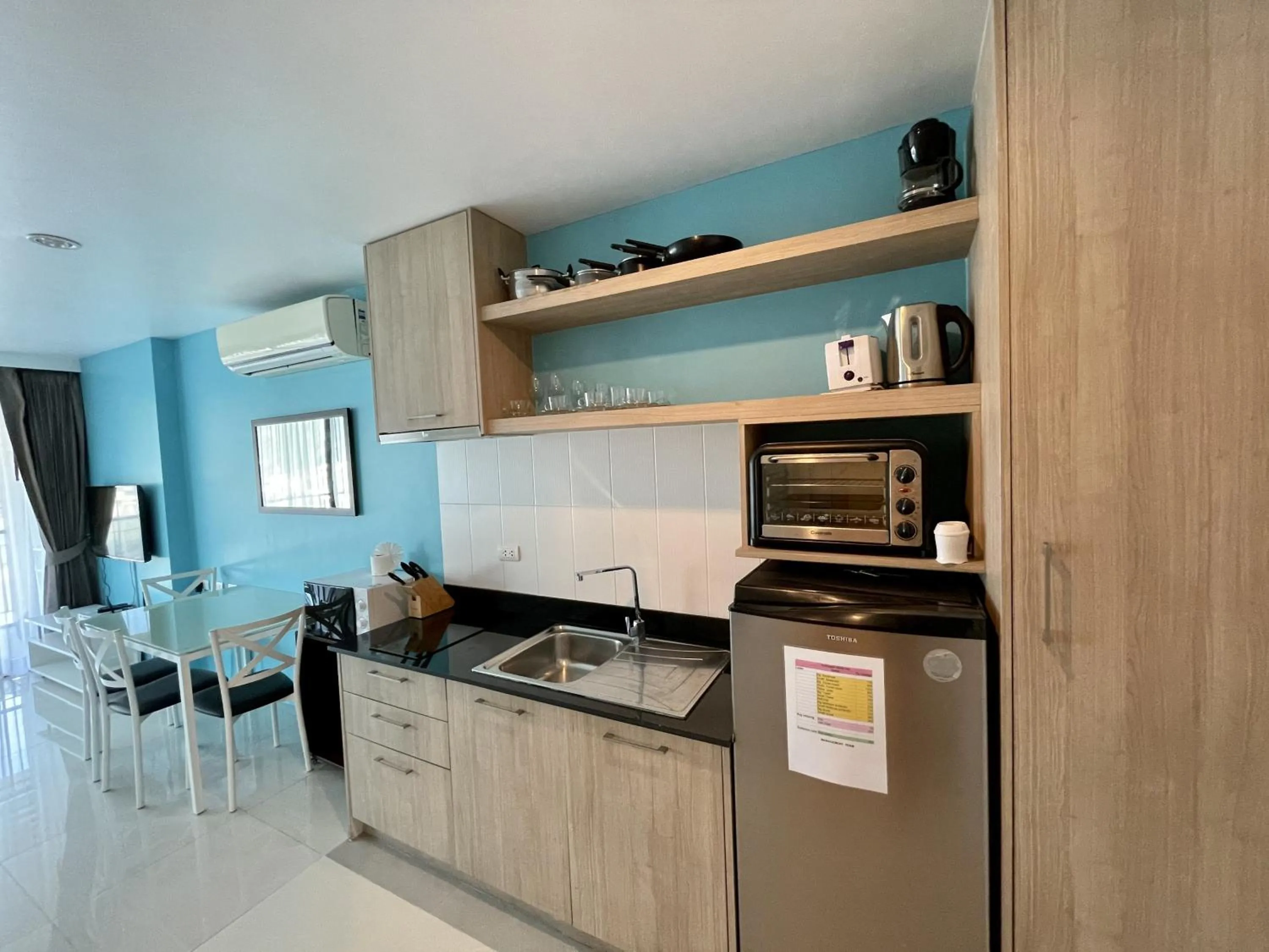 Kitchen or kitchenette in Apartments at The Bliss Condo by Lofty