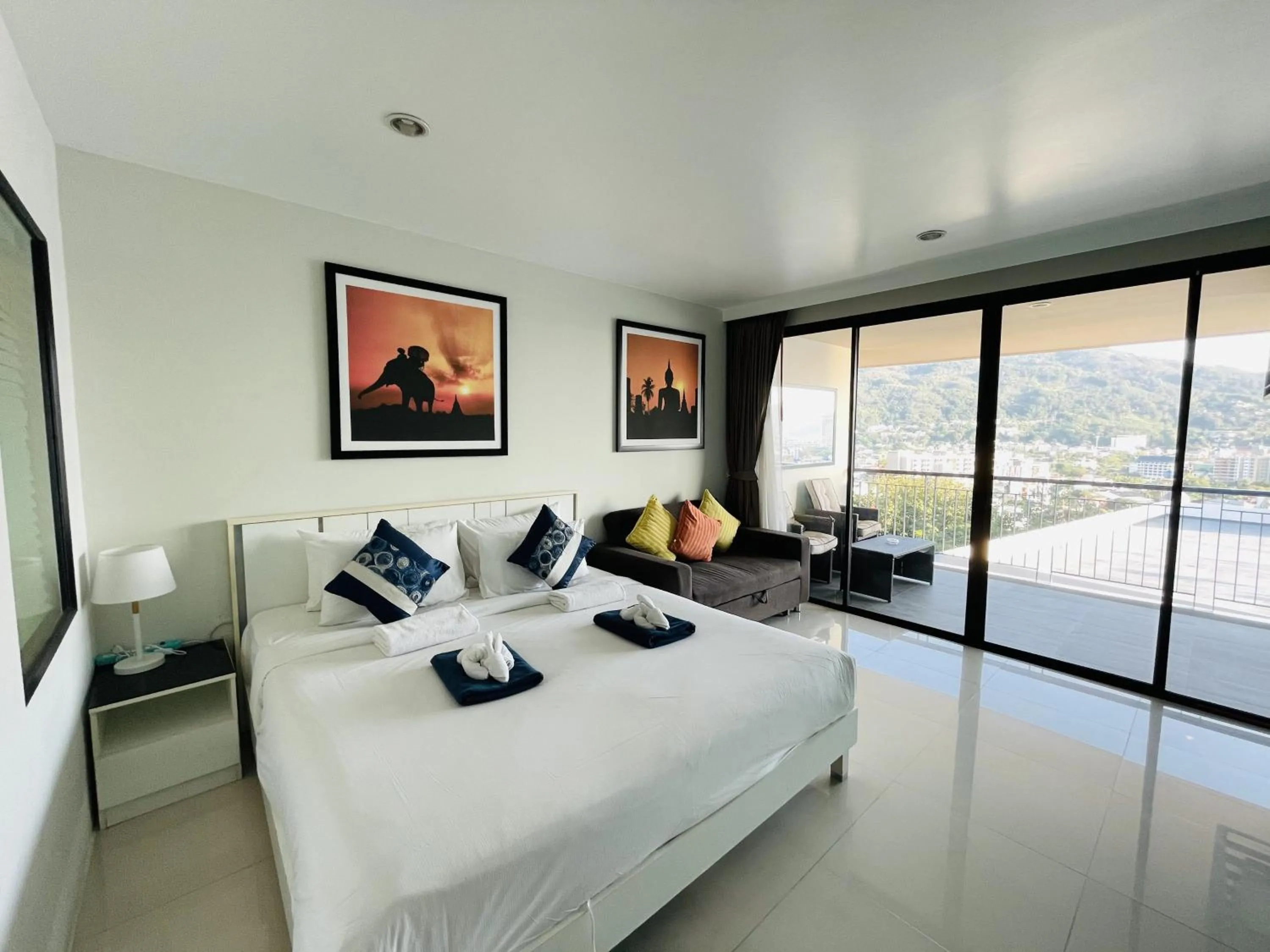 Bed in Apartments at The Bliss Condo by Lofty