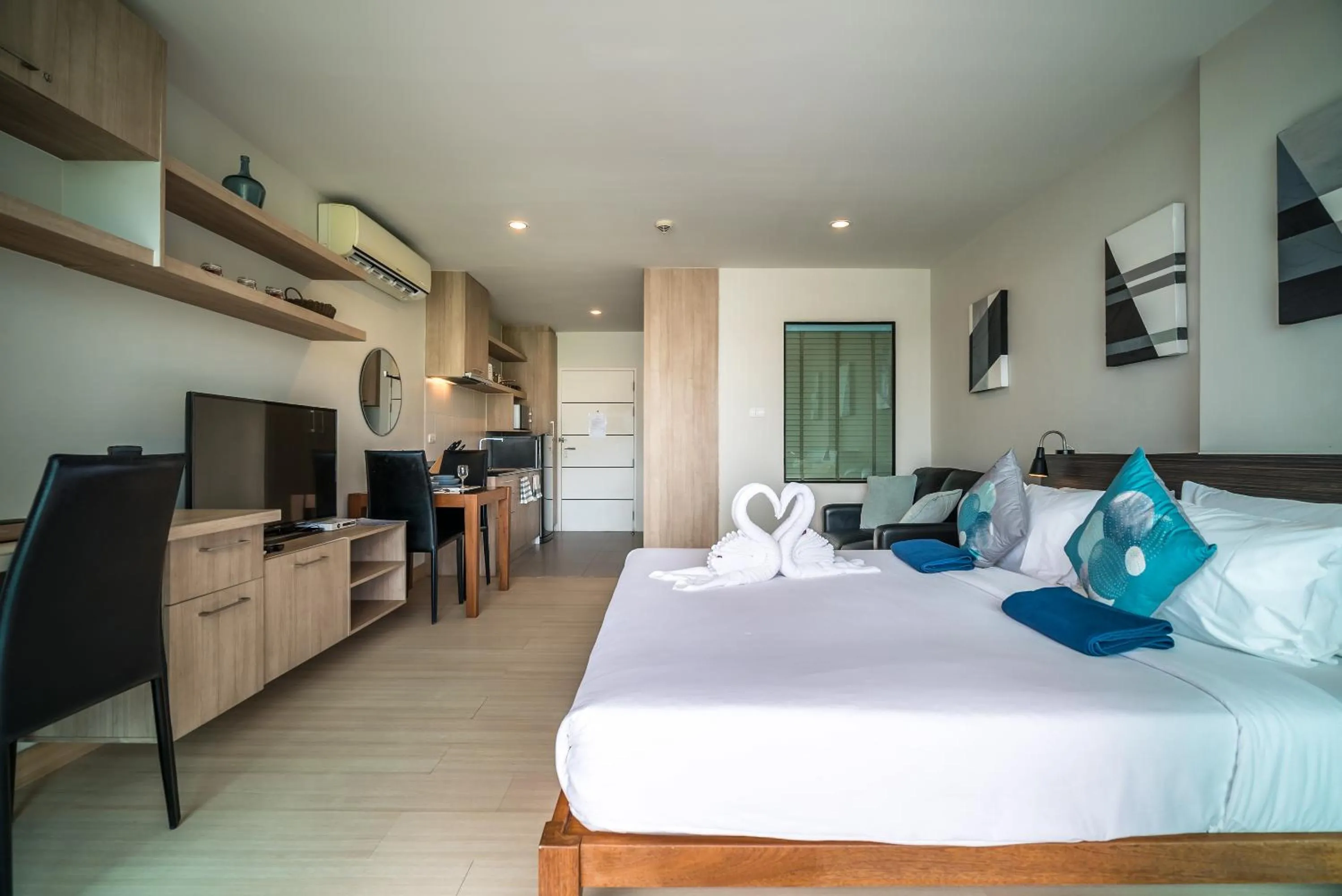 Photo of the whole room, Bed in Apartments at The Bliss Condo by Lofty