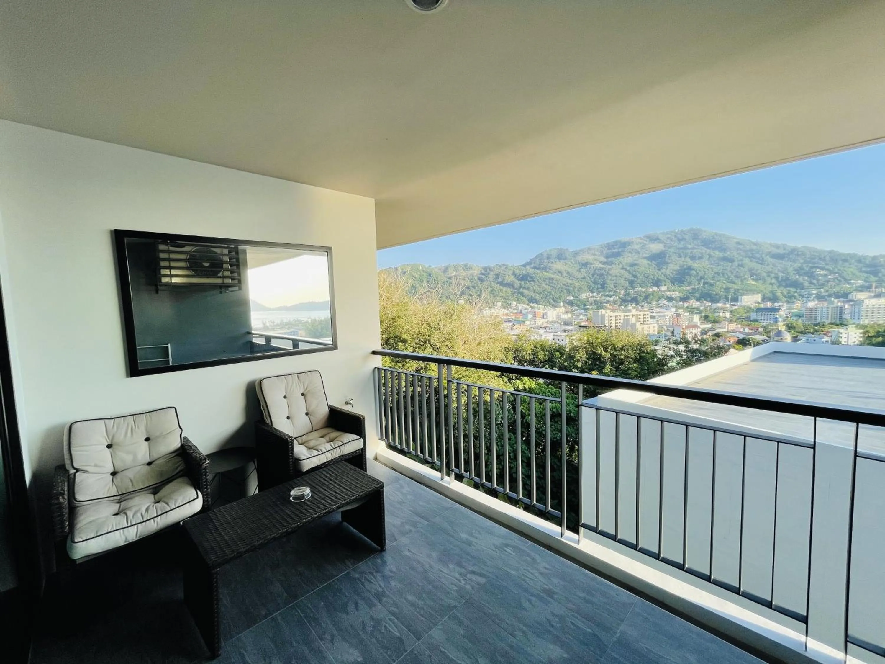 Balcony/Terrace in Apartments at The Bliss Condo by Lofty