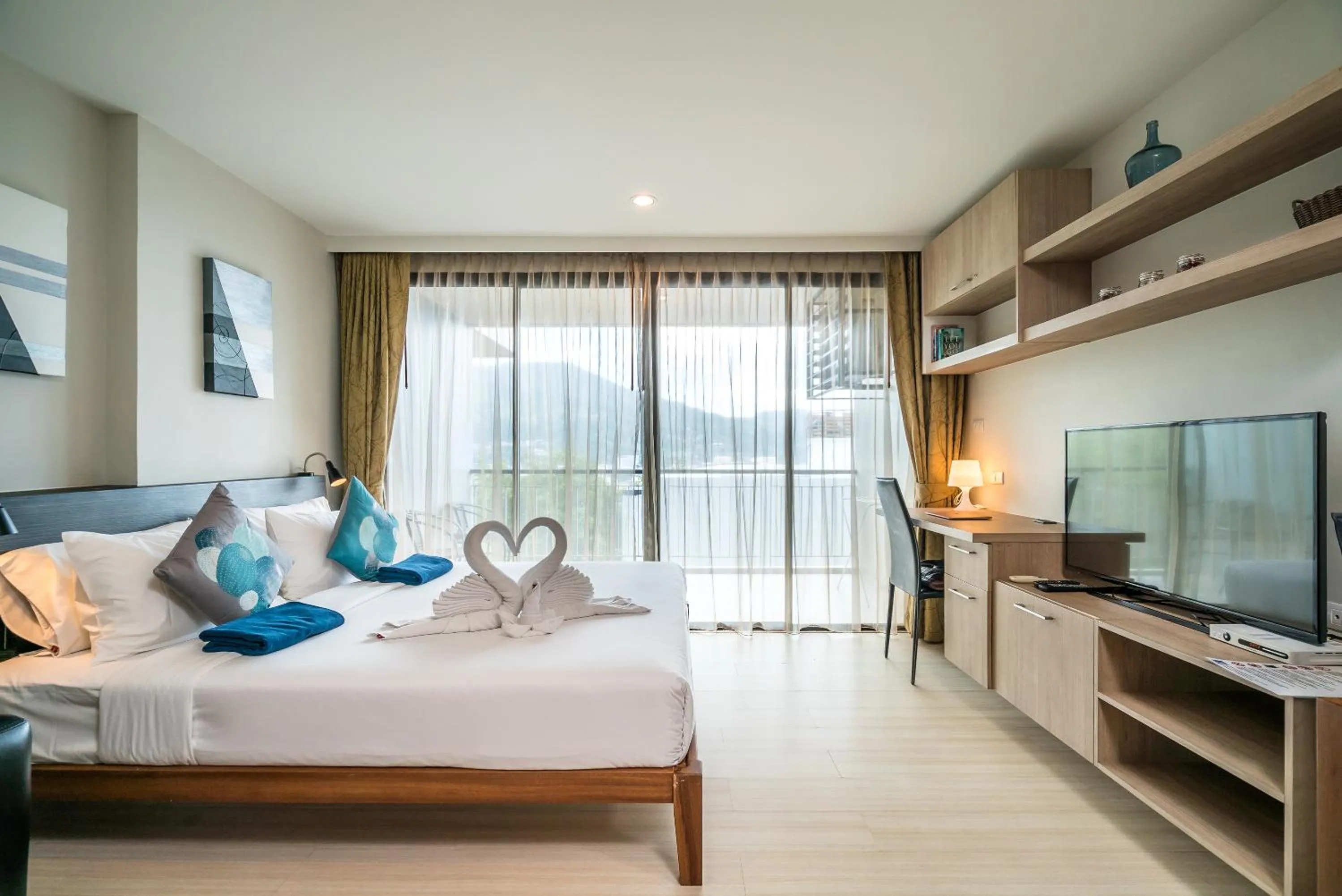 Photo of the whole room, Bed in Apartments at The Bliss Condo by Lofty