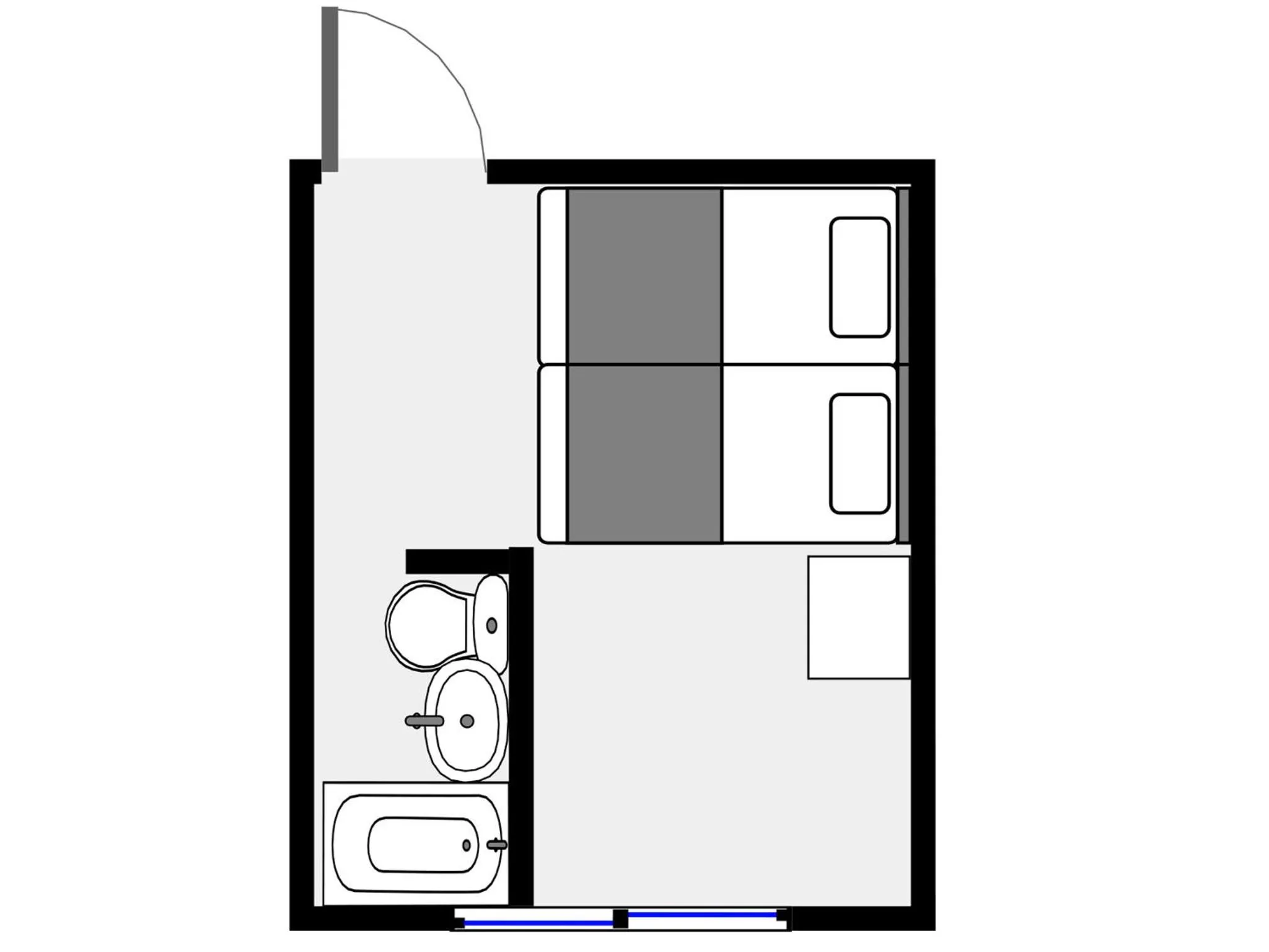 Floor plan in Powder Temple