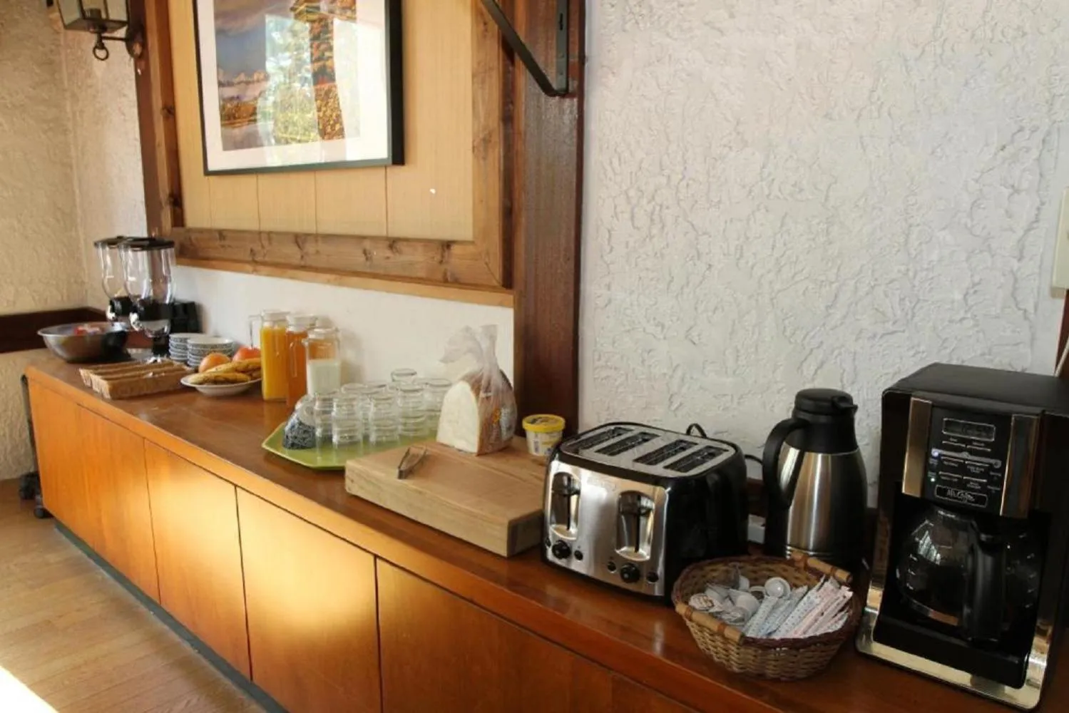 Buffet breakfast in Powder Temple