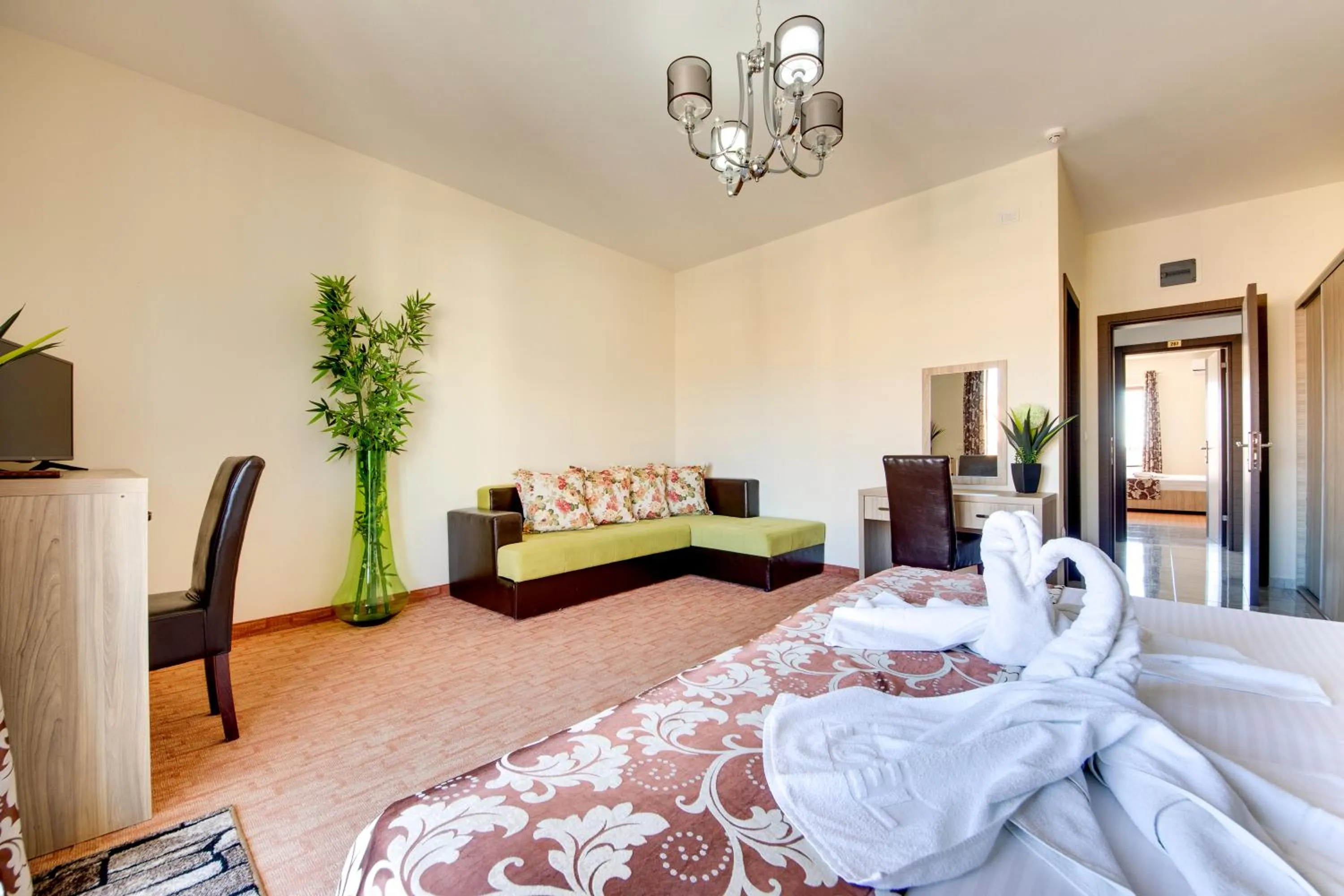 Photo of the whole room, Bed in Spa Hotel Montefila