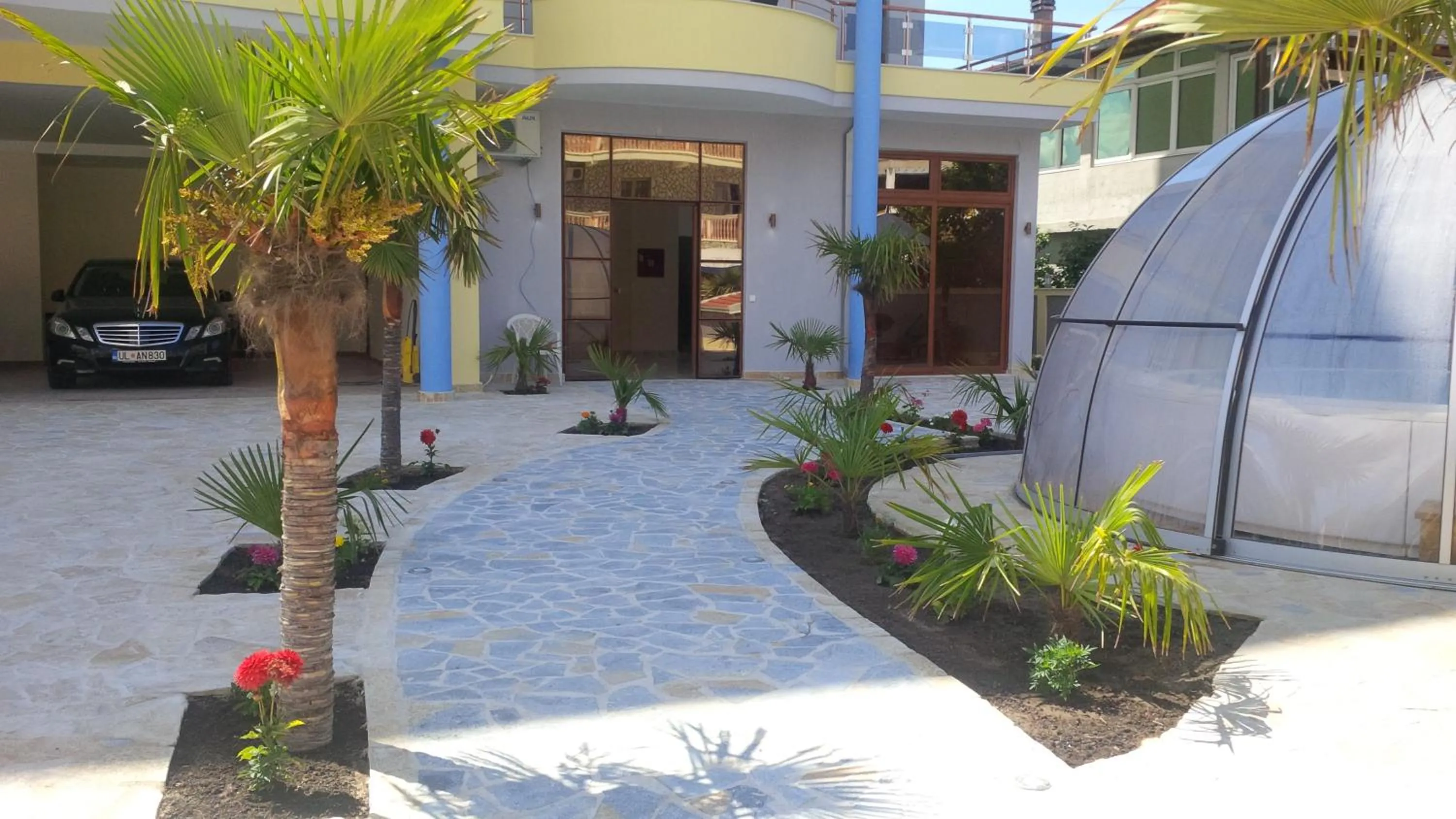 Facade/entrance in Spa Hotel Montefila