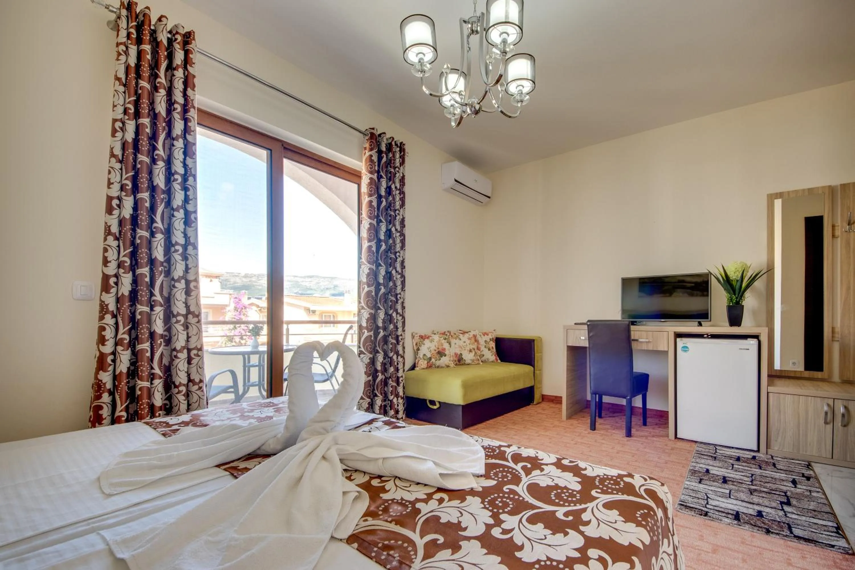 Photo of the whole room, Bed in Spa Hotel Montefila