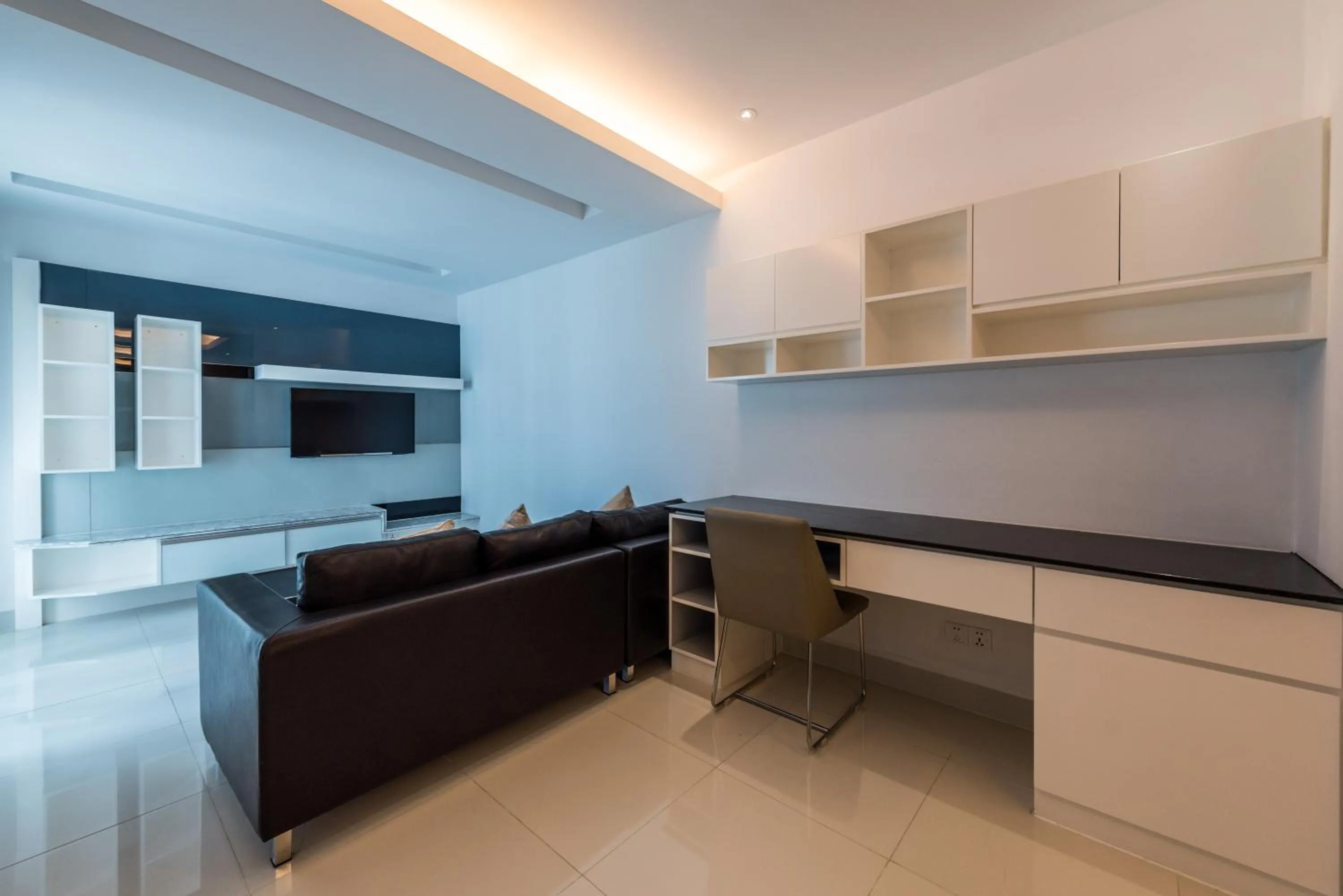 Living room in Naki Suites @ Silvertown