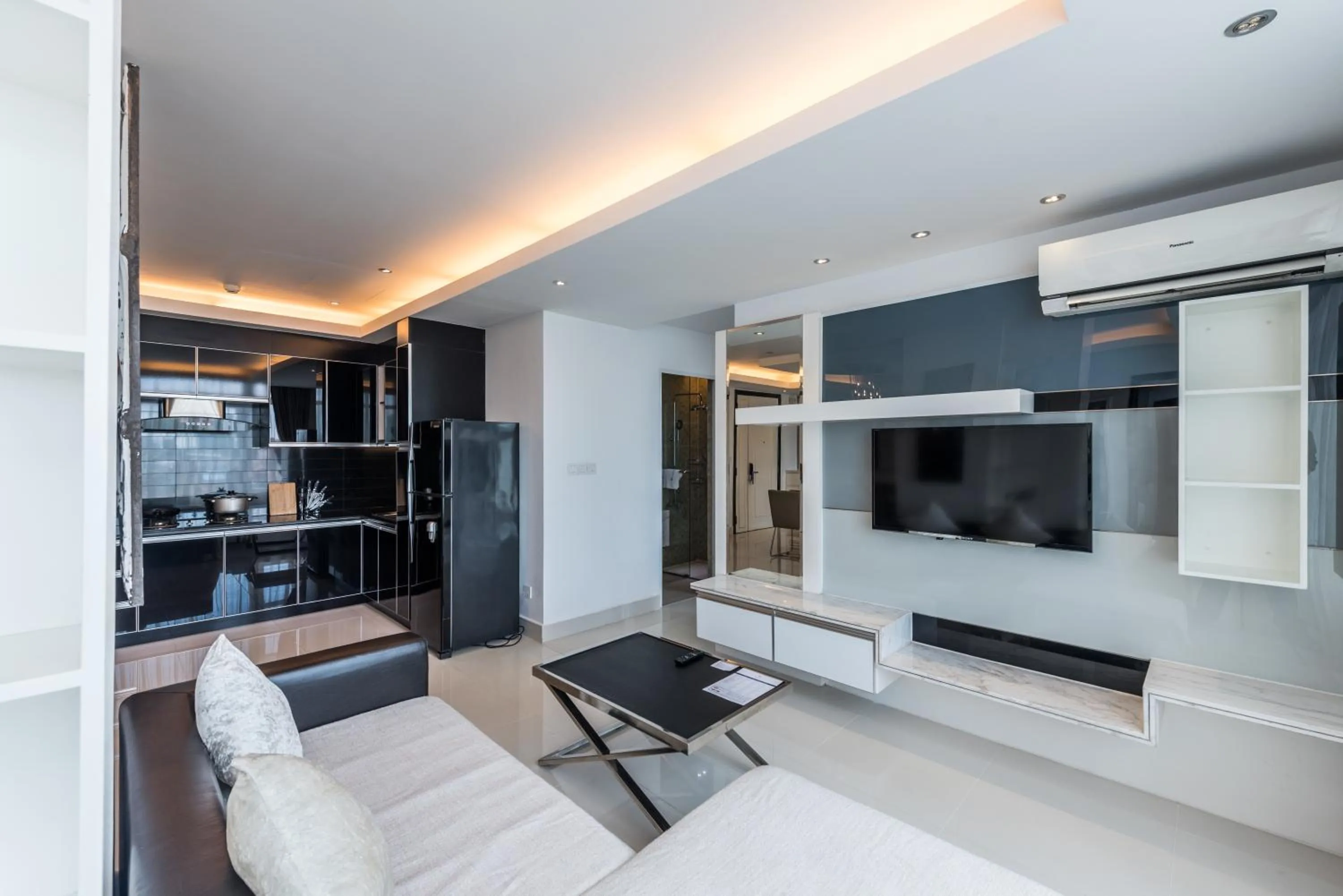 Living room in Naki Suites @ Silvertown