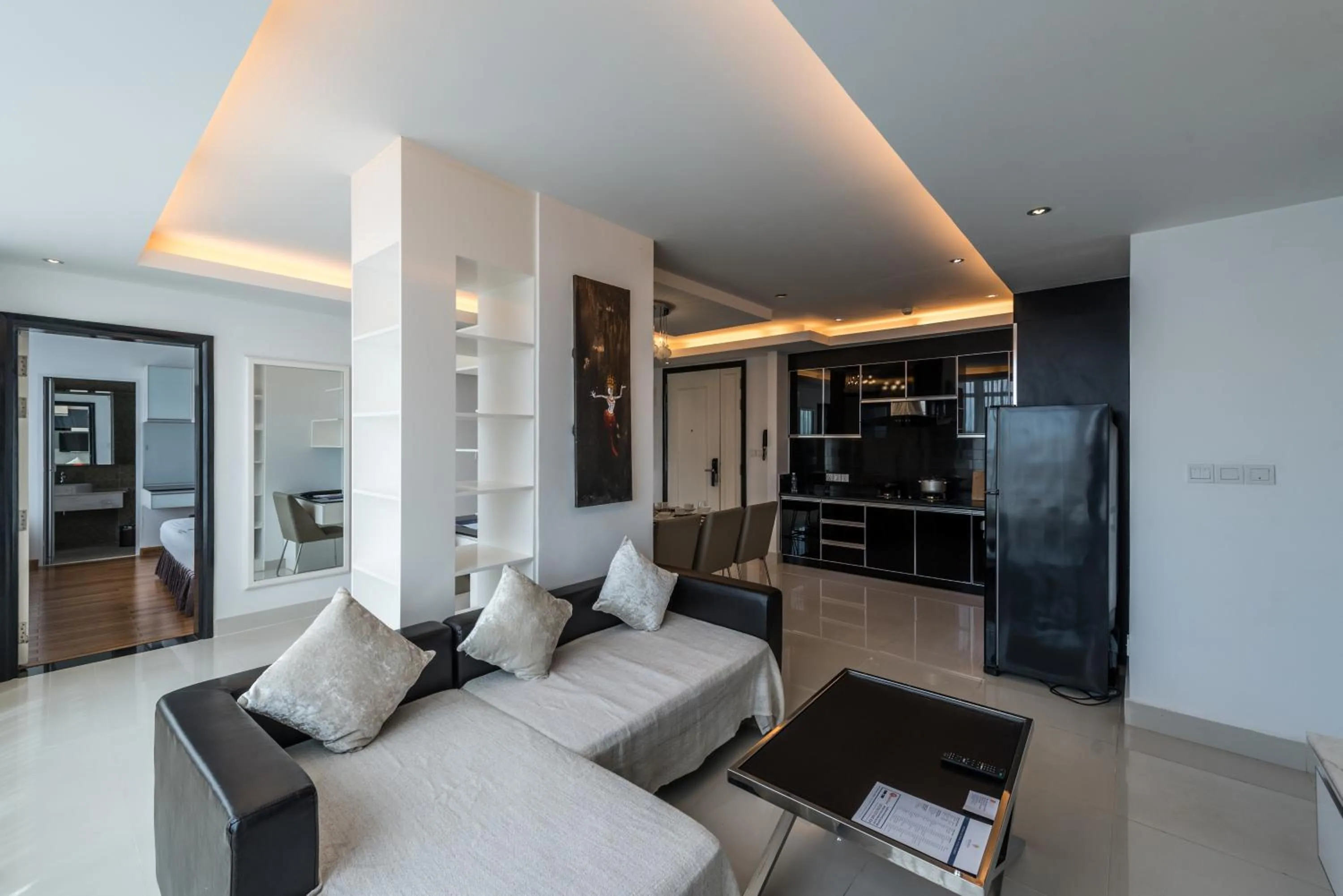 Living room in Naki Suites @ Silvertown