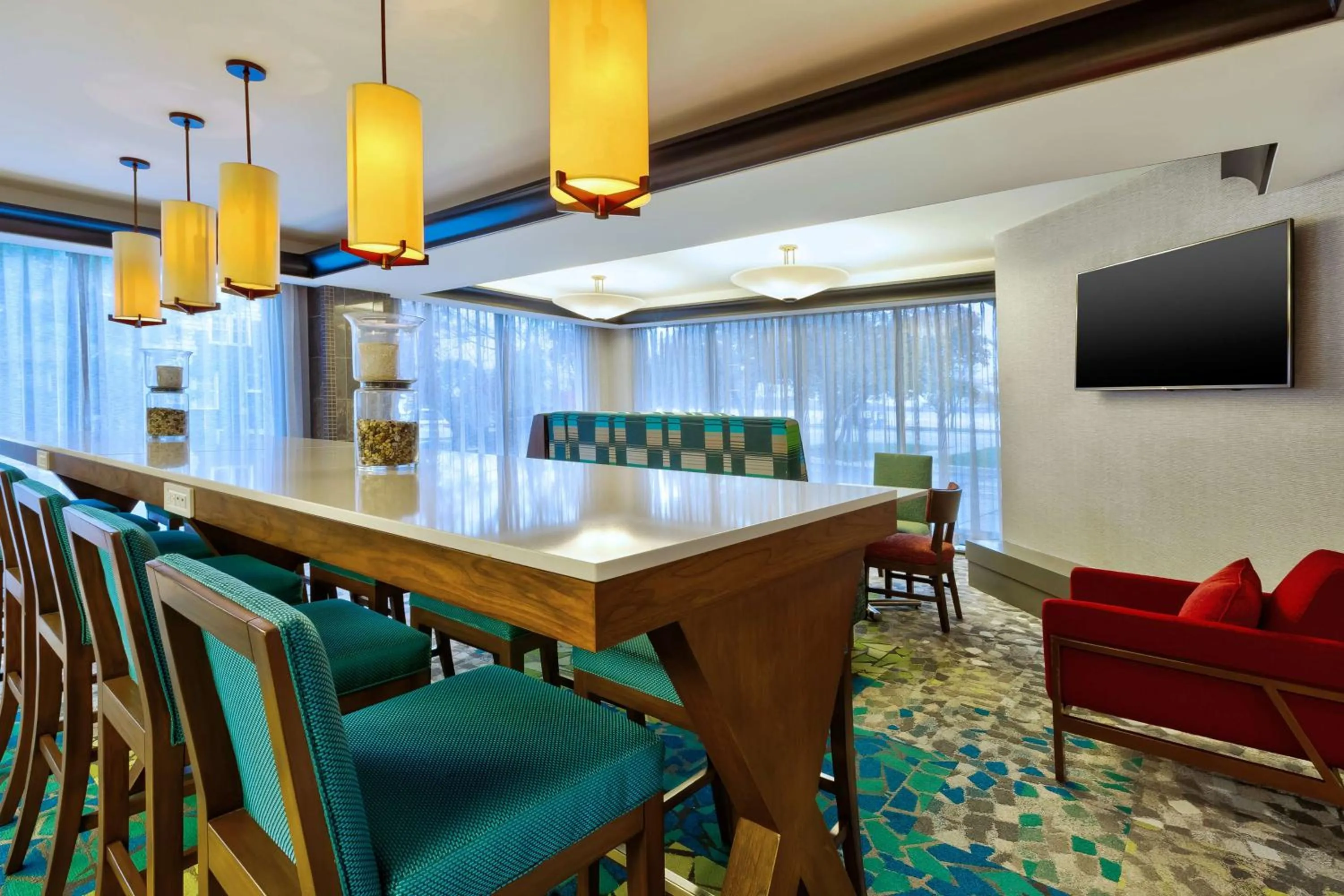 Lobby or reception in Hampton Inn Traverse City