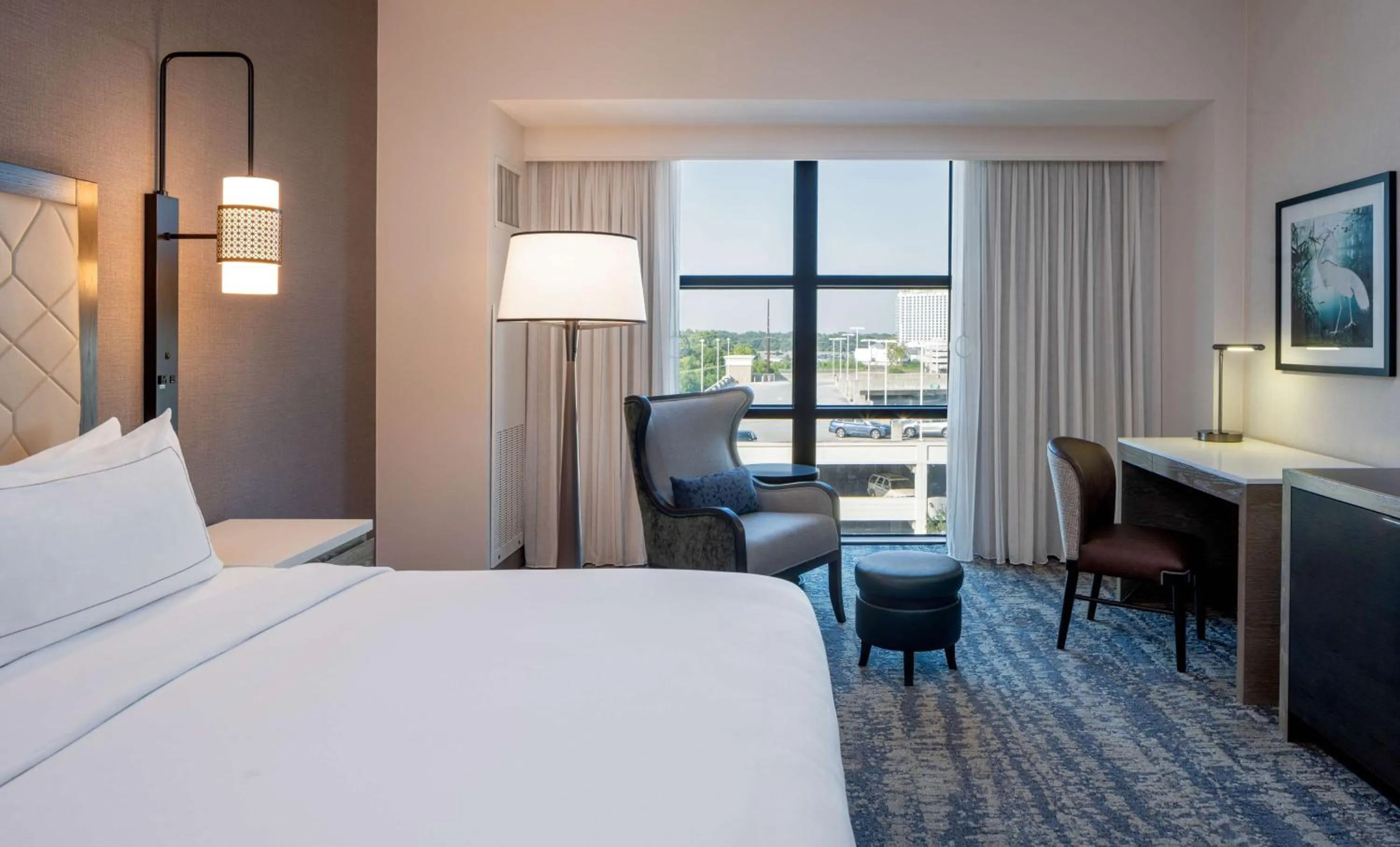 Bedroom, Bed in Hilton Shreveport