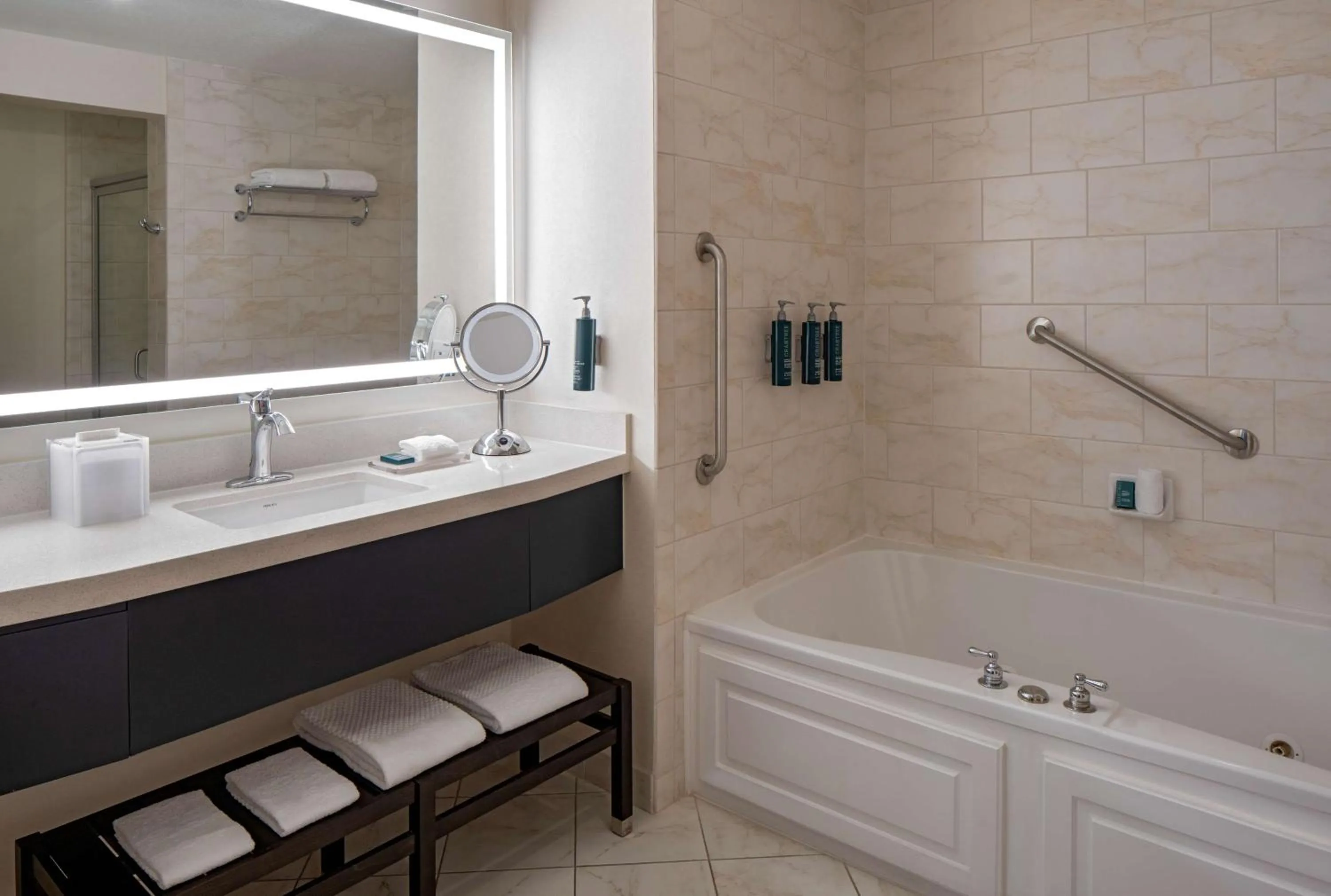 Bathroom in Hilton Shreveport