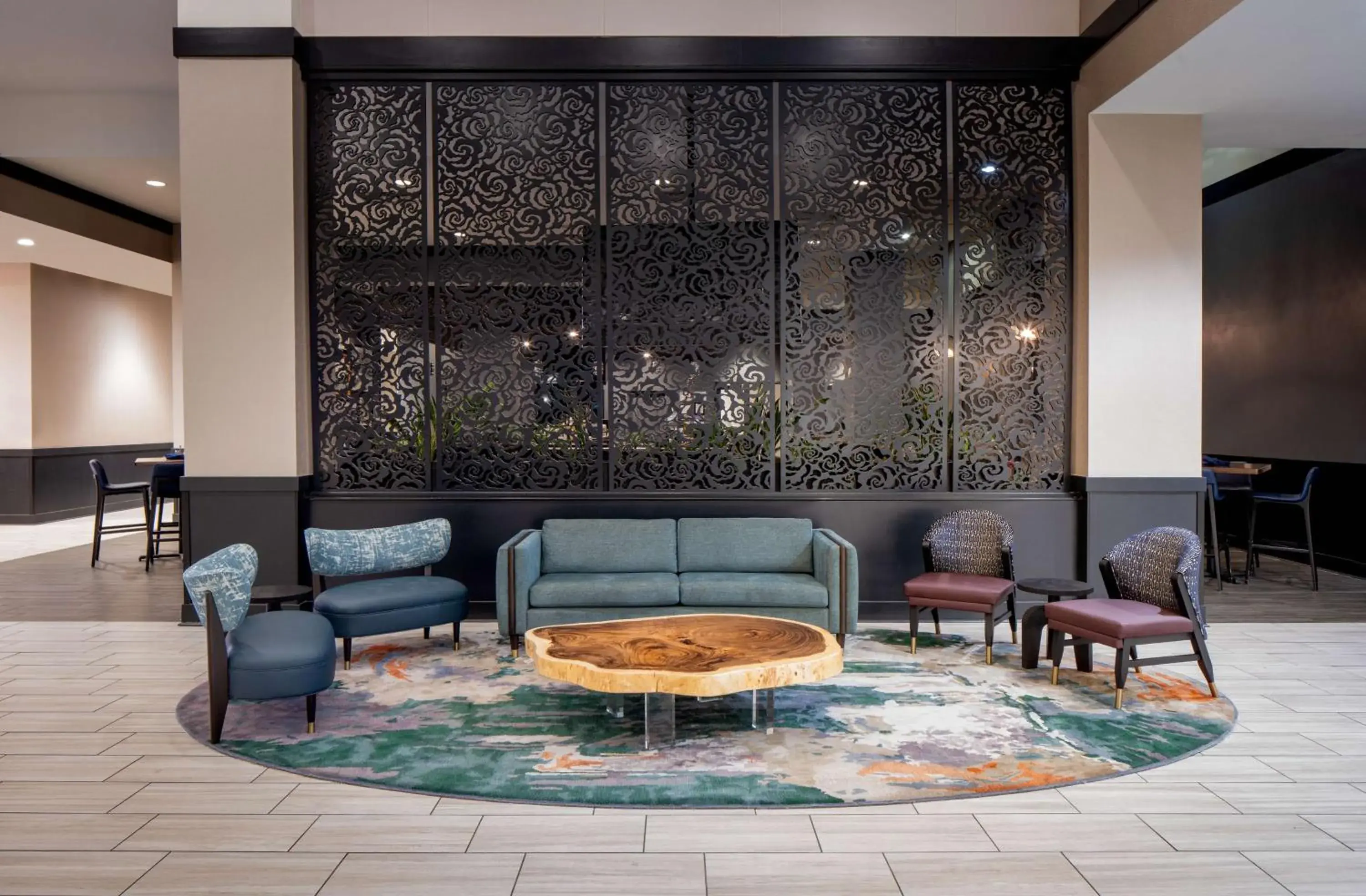 Lobby or reception in Hilton Shreveport Lobby or reception in Hilton Shreveport