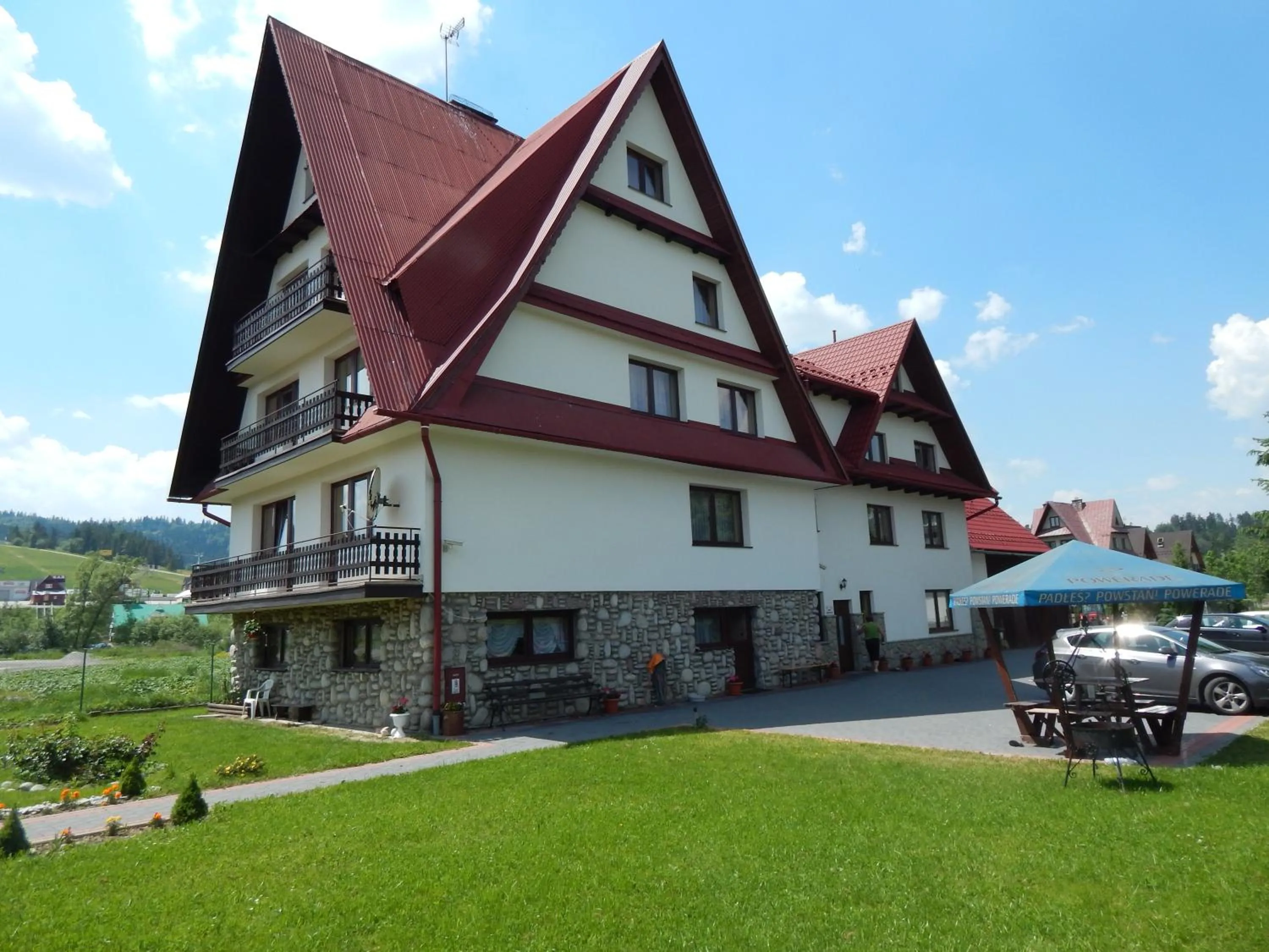 BBQ facilities in Wypoczynek u Hajnosa