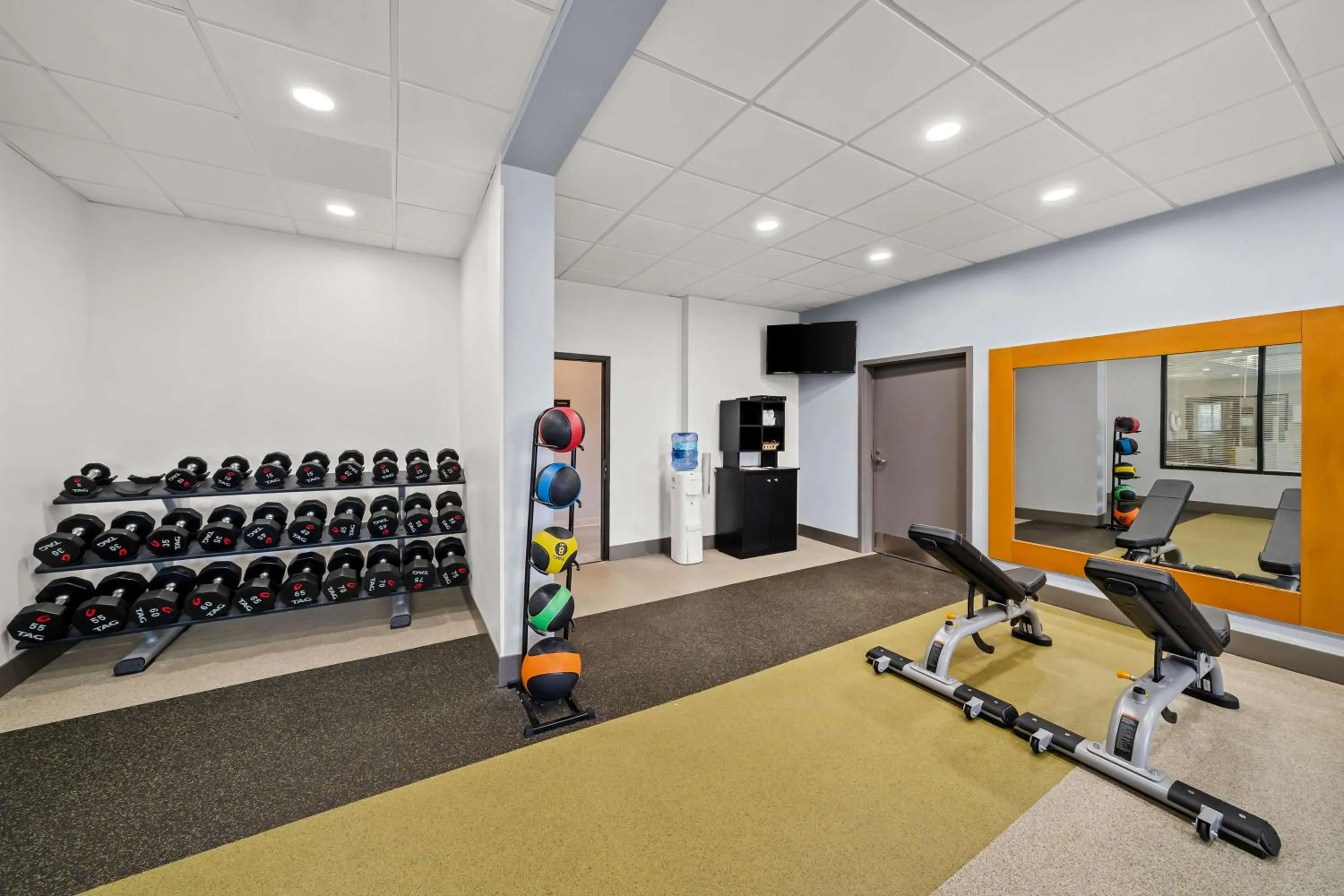 Fitness centre/facilities in Hilton Garden Inn Plymouth