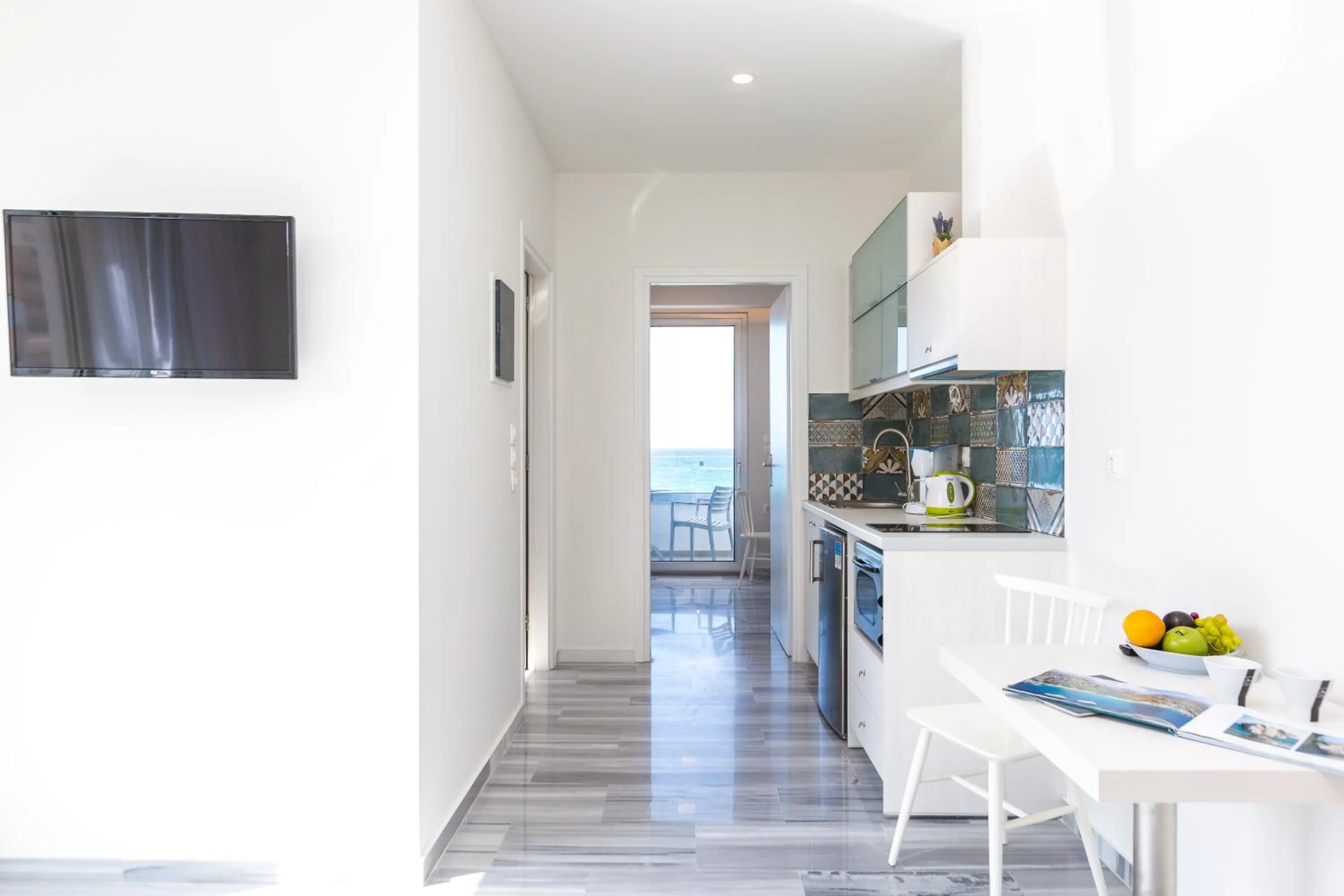 Patio in Meltemi Coast Suites