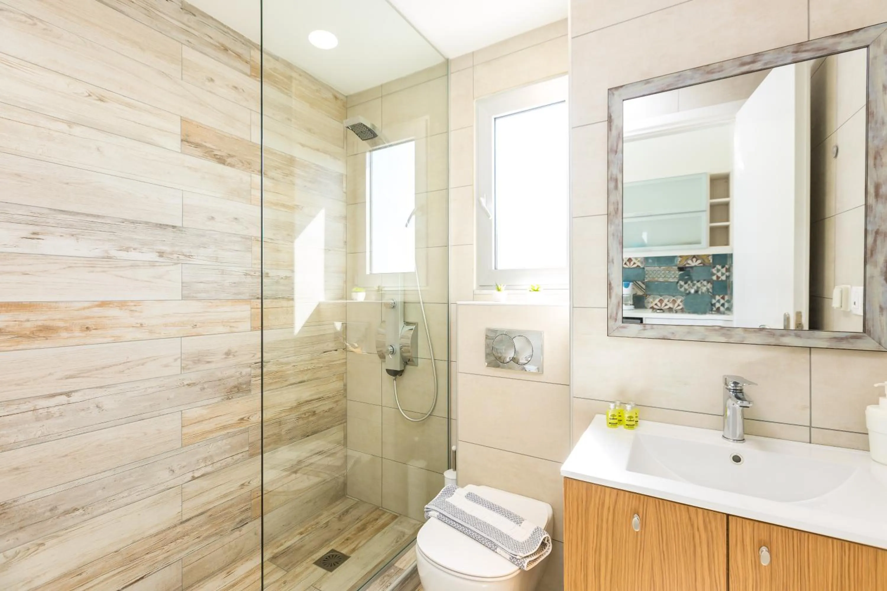 Bathroom in Meltemi Coast Suites