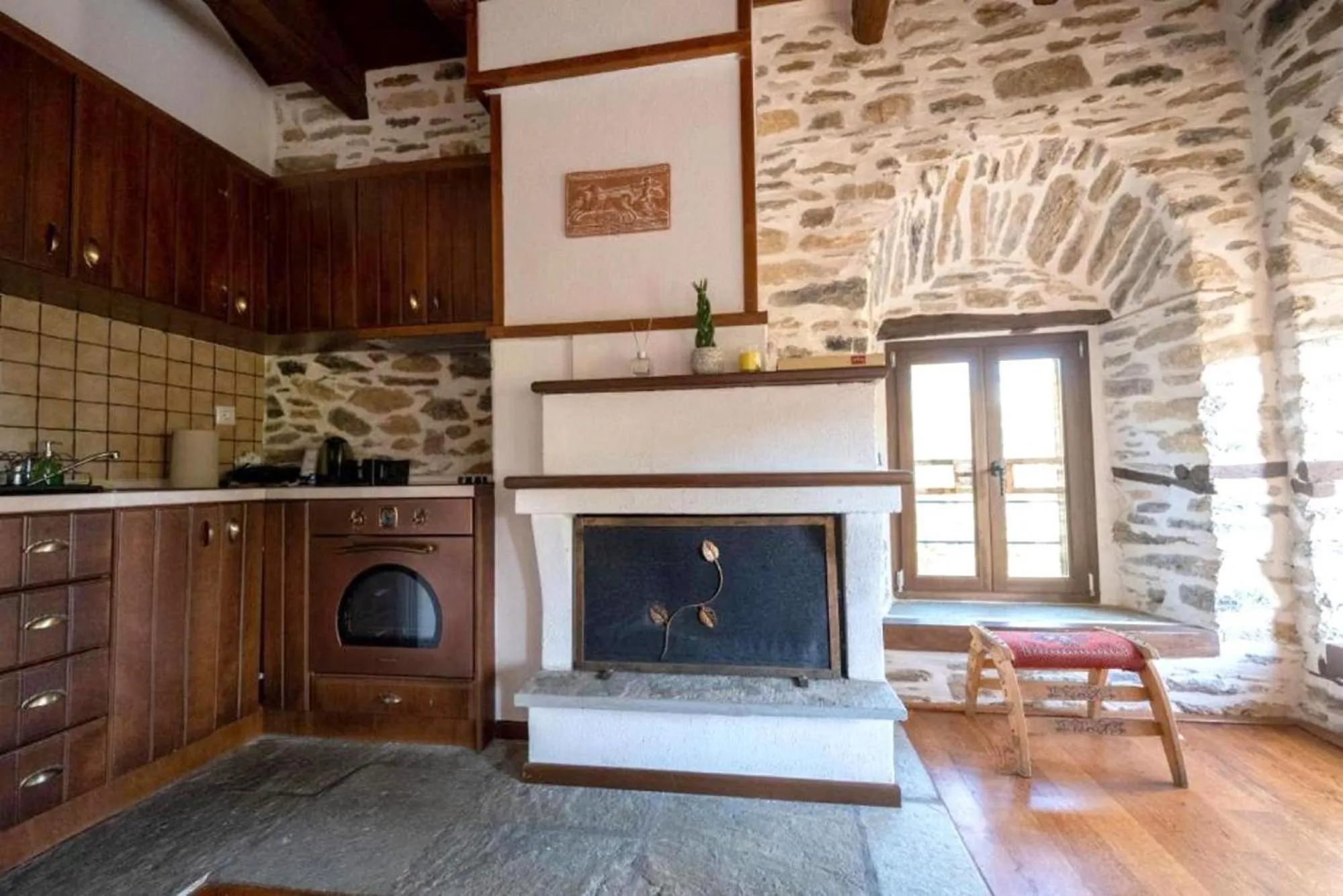 Kitchen or kitchenette in Archontiko Michael Pelion